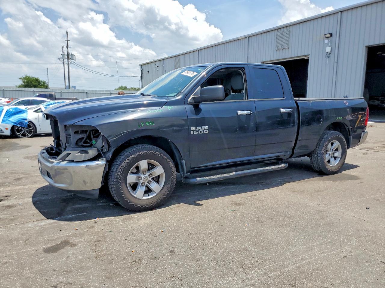 2013 Ram 1500 Slt Black vin: 1C6RR6GP5DS597196