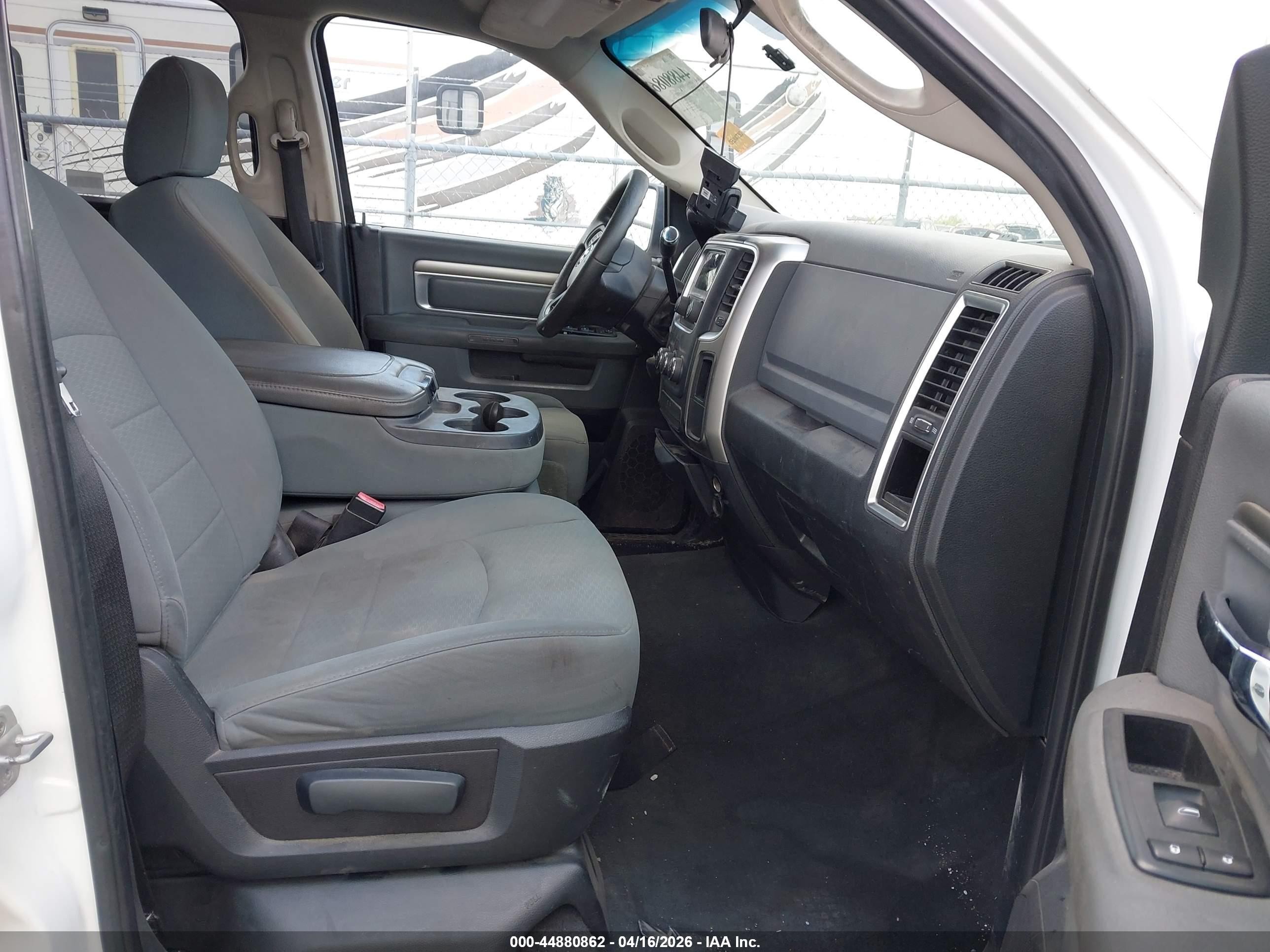 2013 Ram 1500 Slt White vin: 1C6RR6GP6DS517467