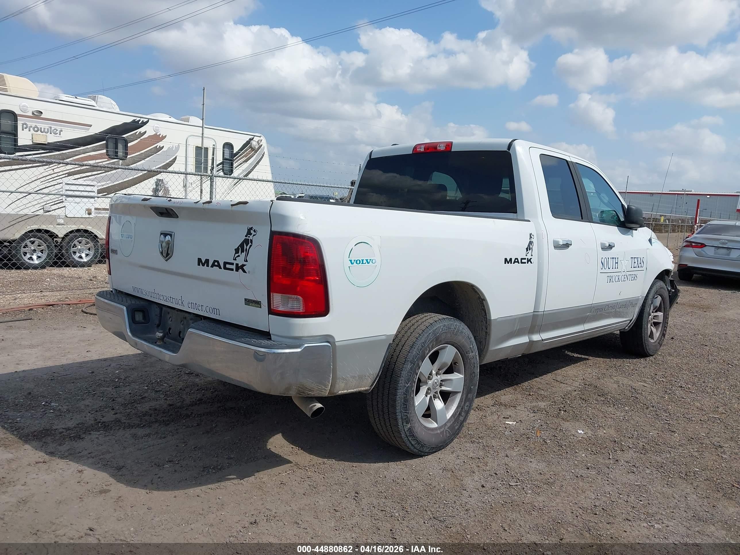 2013 Ram 1500 Slt White vin: 1C6RR6GP6DS517467