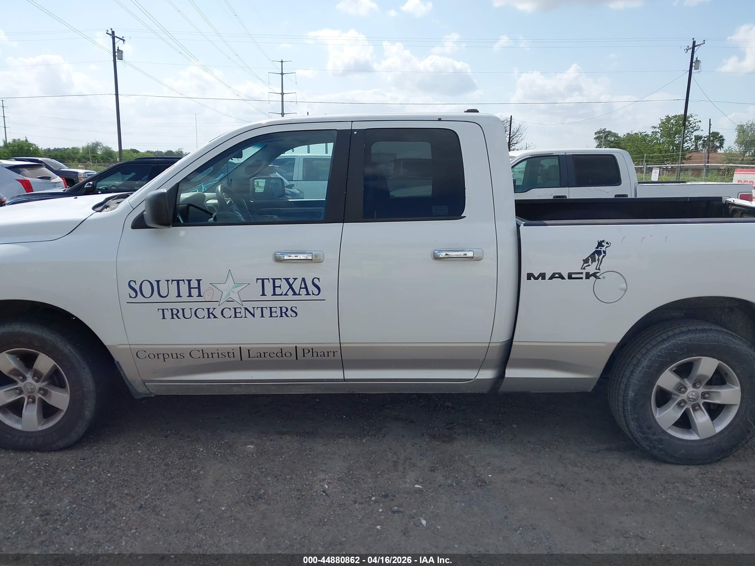 2013 Ram 1500 Slt White vin: 1C6RR6GP6DS517467