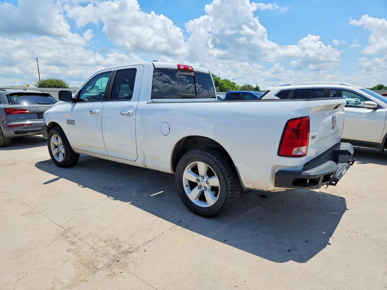2013 Ram 1500 Slt White vin: 1C6RR6GP6DS649774