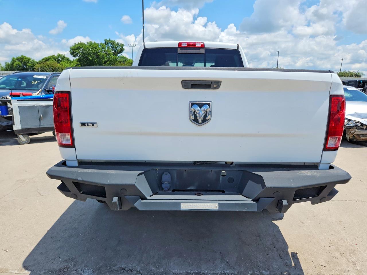 2013 Ram 1500 Slt White vin: 1C6RR6GP6DS649774