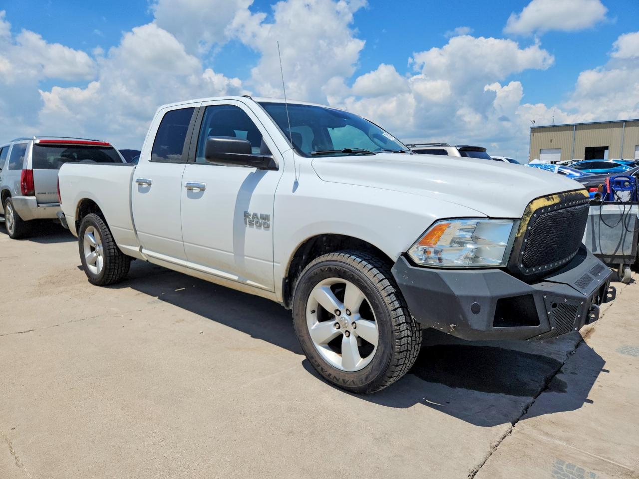 2013 Ram 1500 Slt White vin: 1C6RR6GP6DS649774