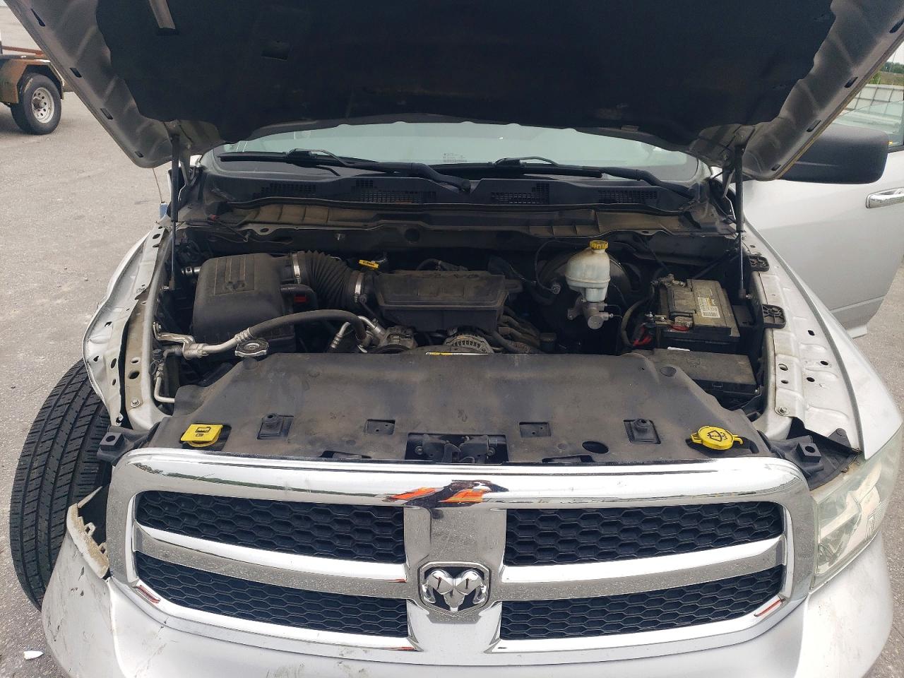 2013 Ram 1500 Slt White vin: 1C6RR6GP7DS655759