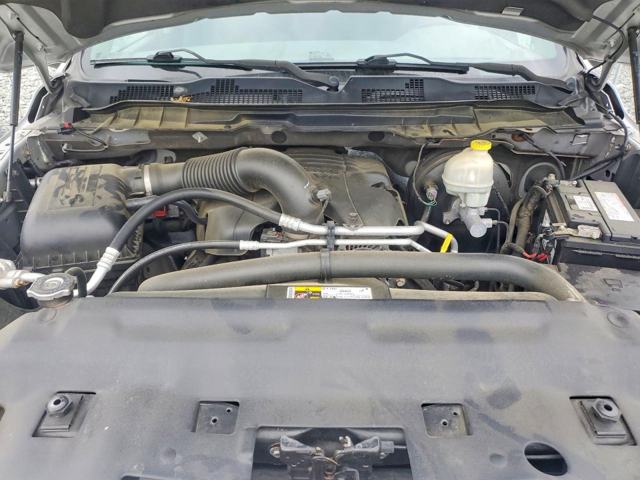 2014 Ram 1500 Slt Silver vin: 1C6RR6GT0ES120805