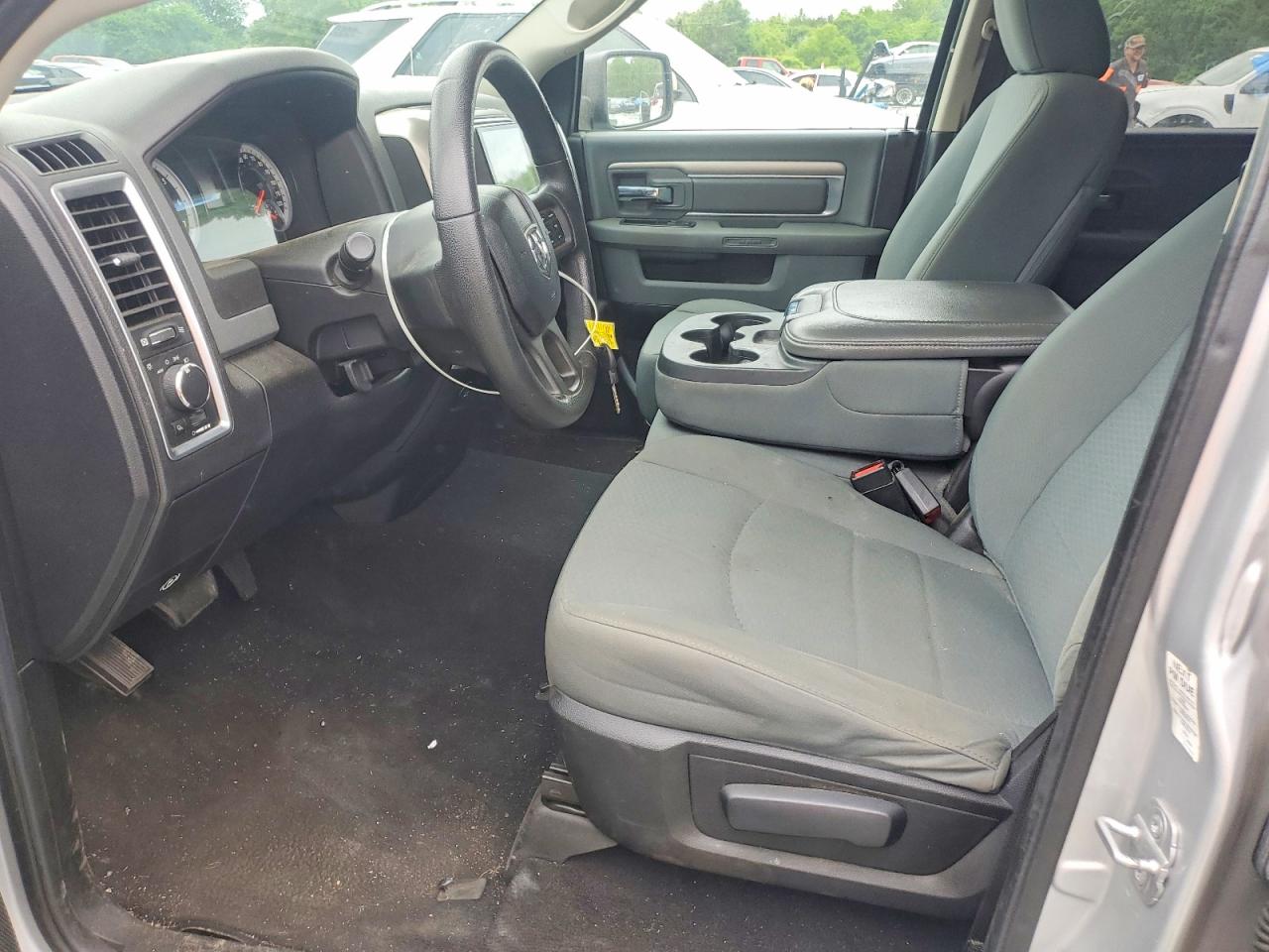 2014 Ram 1500 Slt Silver vin: 1C6RR6GT0ES120805