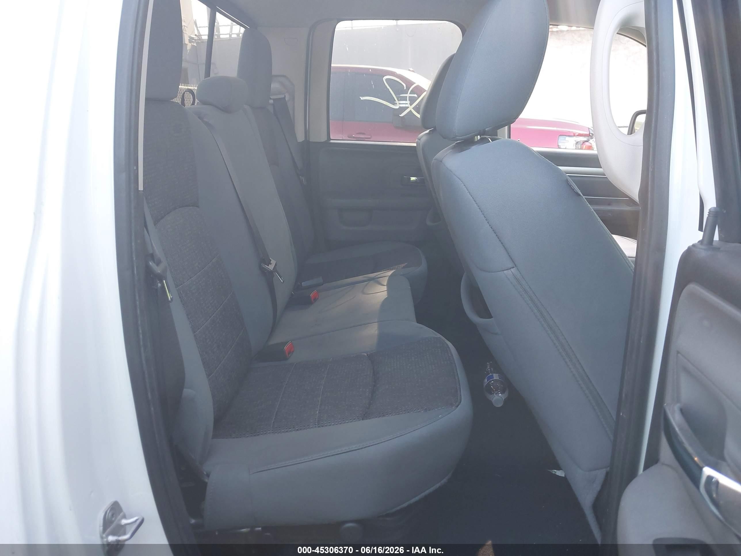 2014 Ram 1500 Big Horn White vin: 1C6RR6GT0ES154811