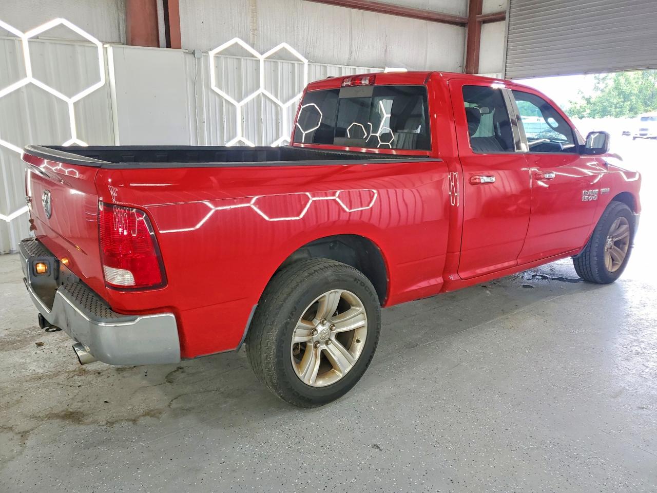 2014 Ram 1500 Slt Красный vin: 1C6RR6GT0ES278187