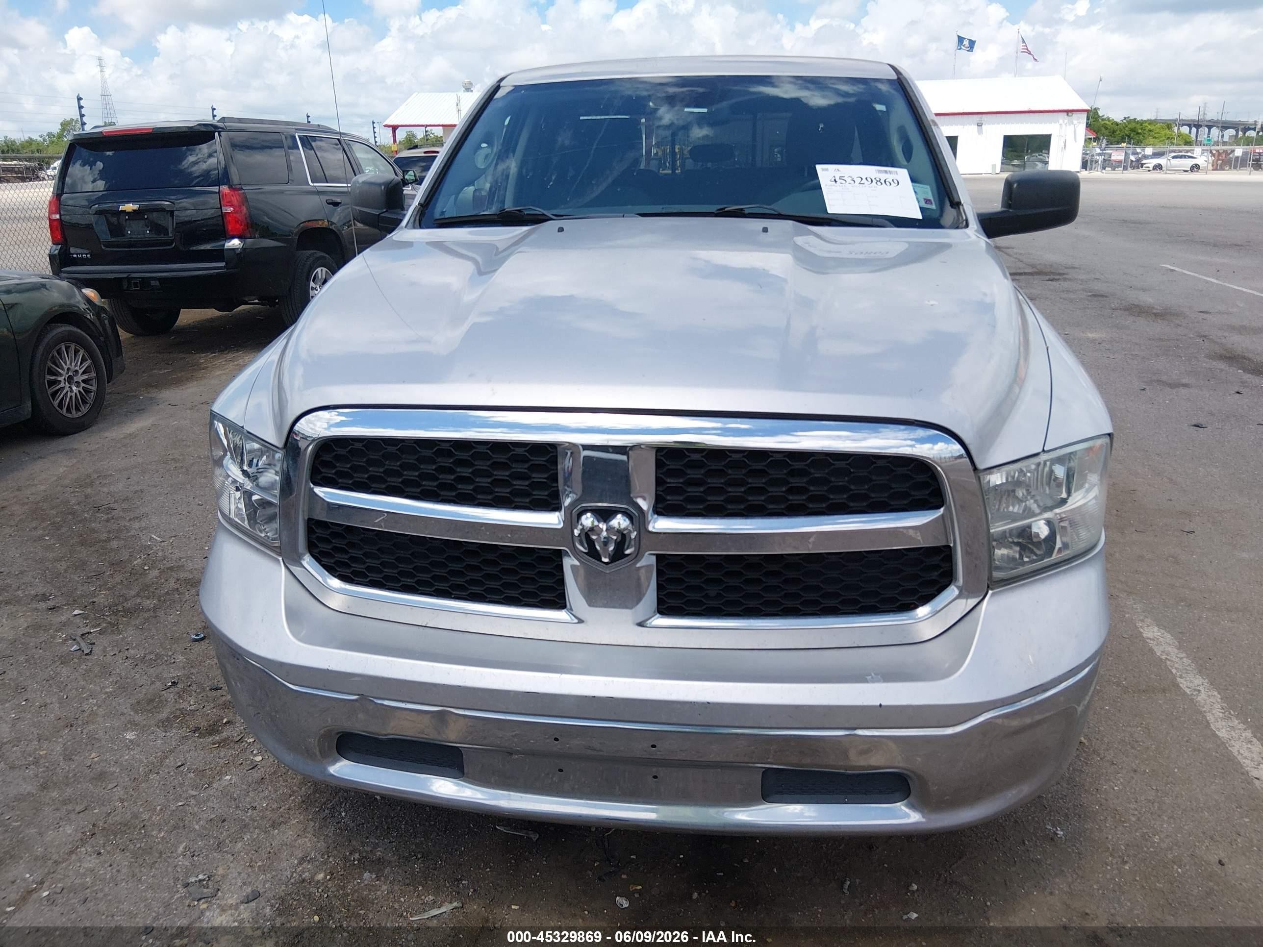 2014 Ram 1500 Slt Silver vin: 1C6RR6GT0ES324620