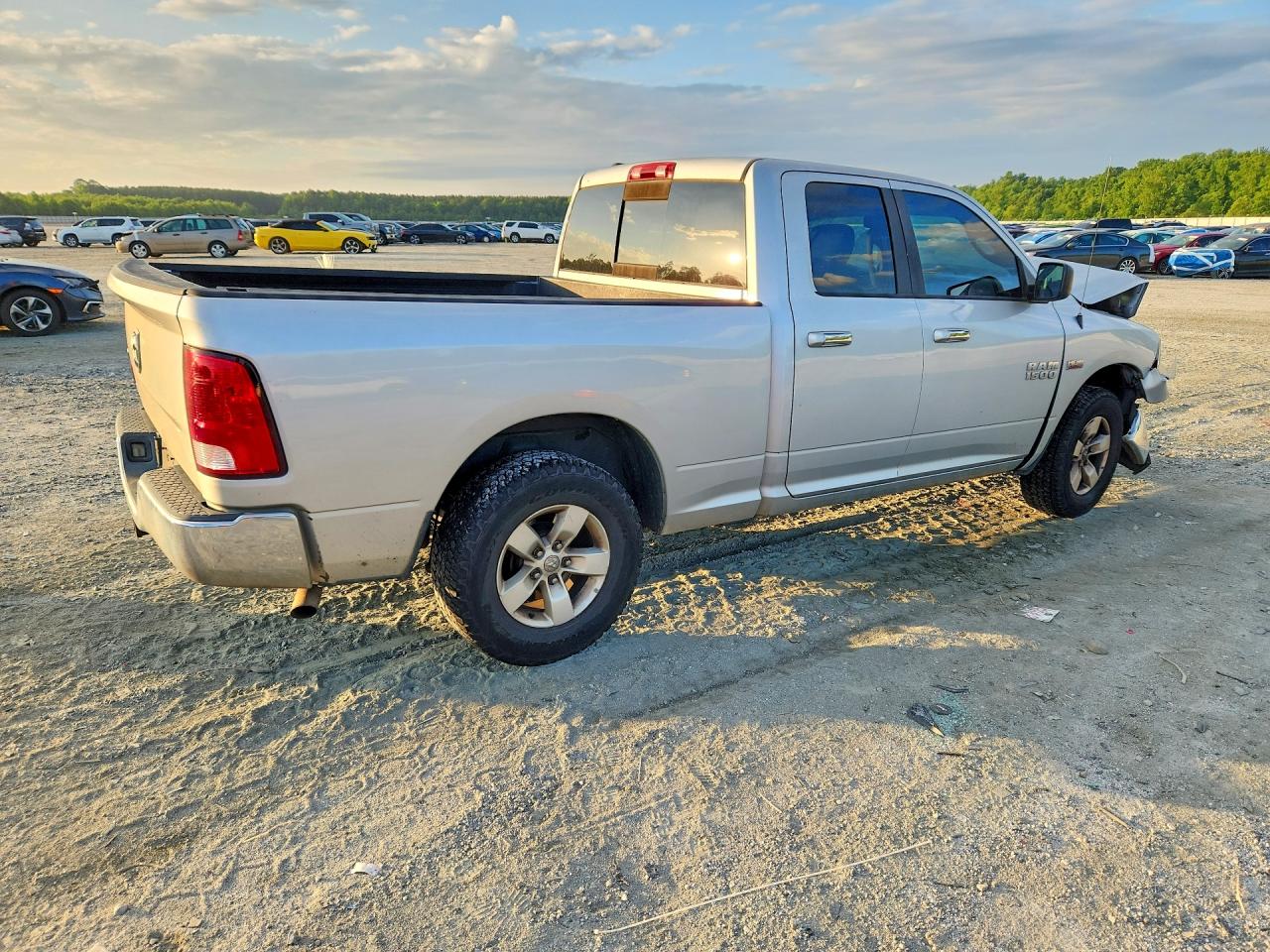 2015 Ram 1500 Slt Silver vin: 1C6RR6GT0FS553199