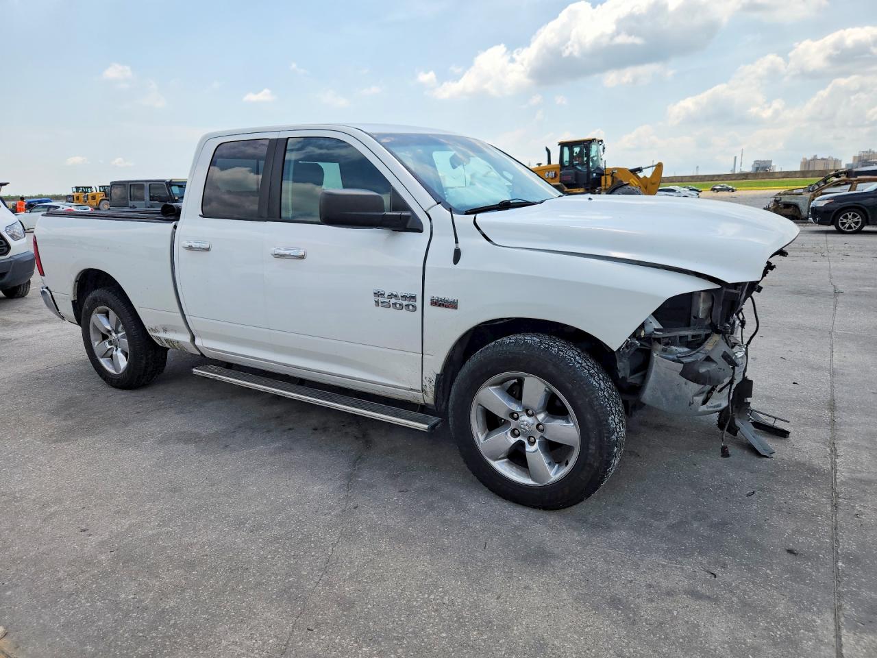 2016 Ram 1500 Slt White vin: 1C6RR6GT0GS221068