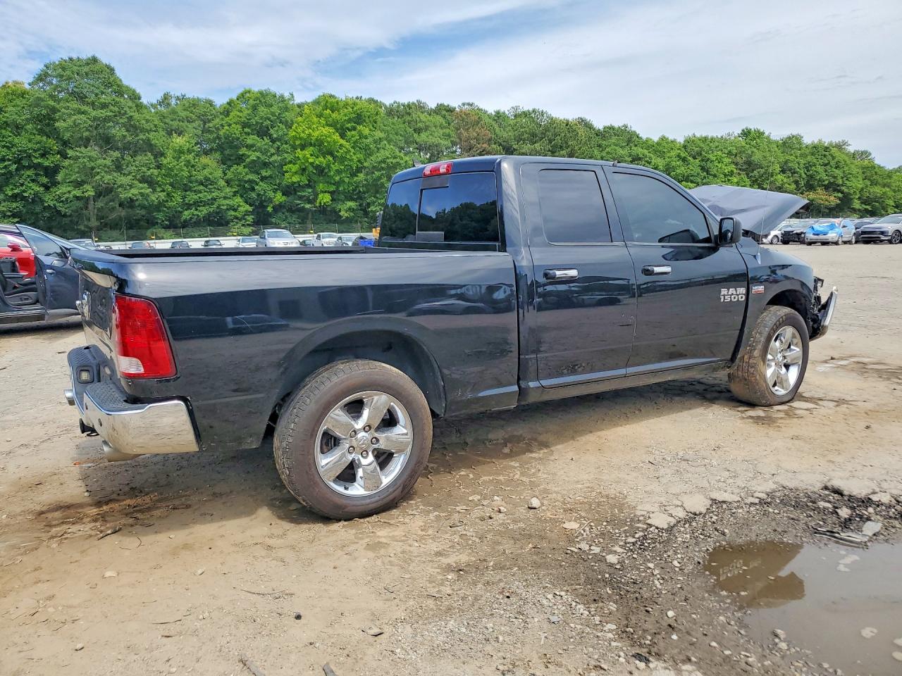 2013 Ram 1500 Slt Black vin: 1C6RR6GT1DS633592