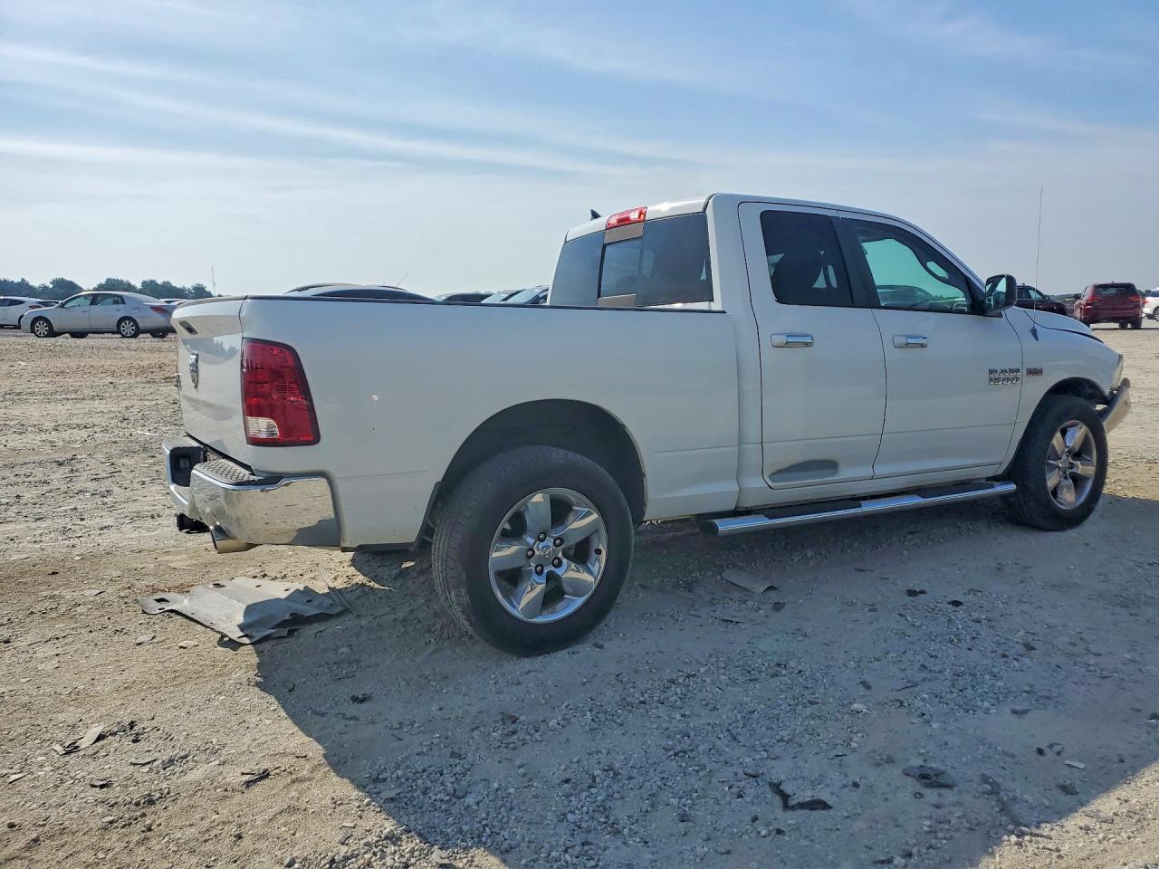 2013 Ram 1500 Slt White vin: 1C6RR6GT1DS633799
