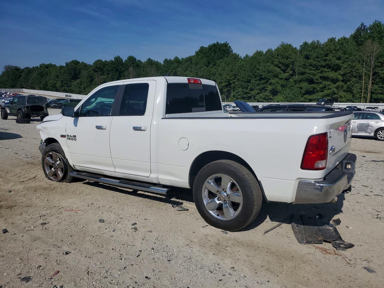 2013 Ram 1500 Slt White vin: 1C6RR6GT1DS633799