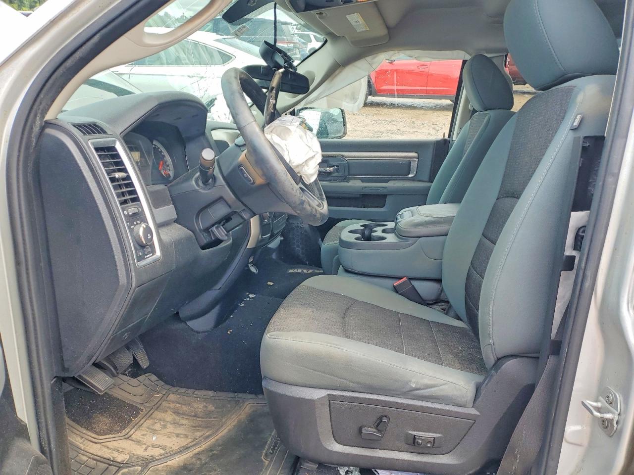 2014 Ram 1500 Slt Silver vin: 1C6RR6GT1ES480438