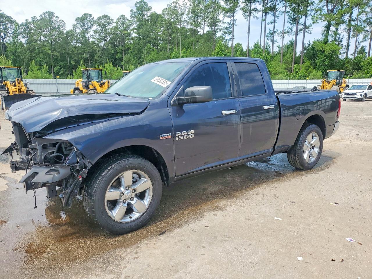 2015 Ram 1500 Slt Blue vin: 1C6RR6GT1FS559450
