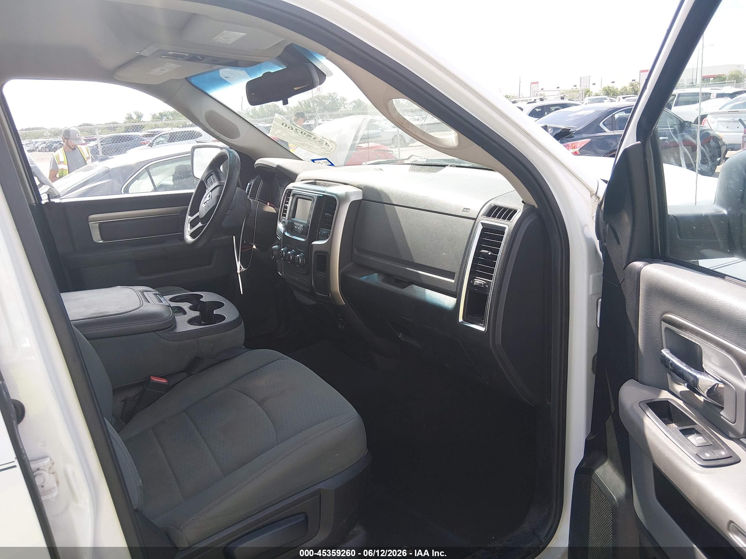 2015 Ram 1500 Slt Белый vin: 1C6RR6GT1FS607397