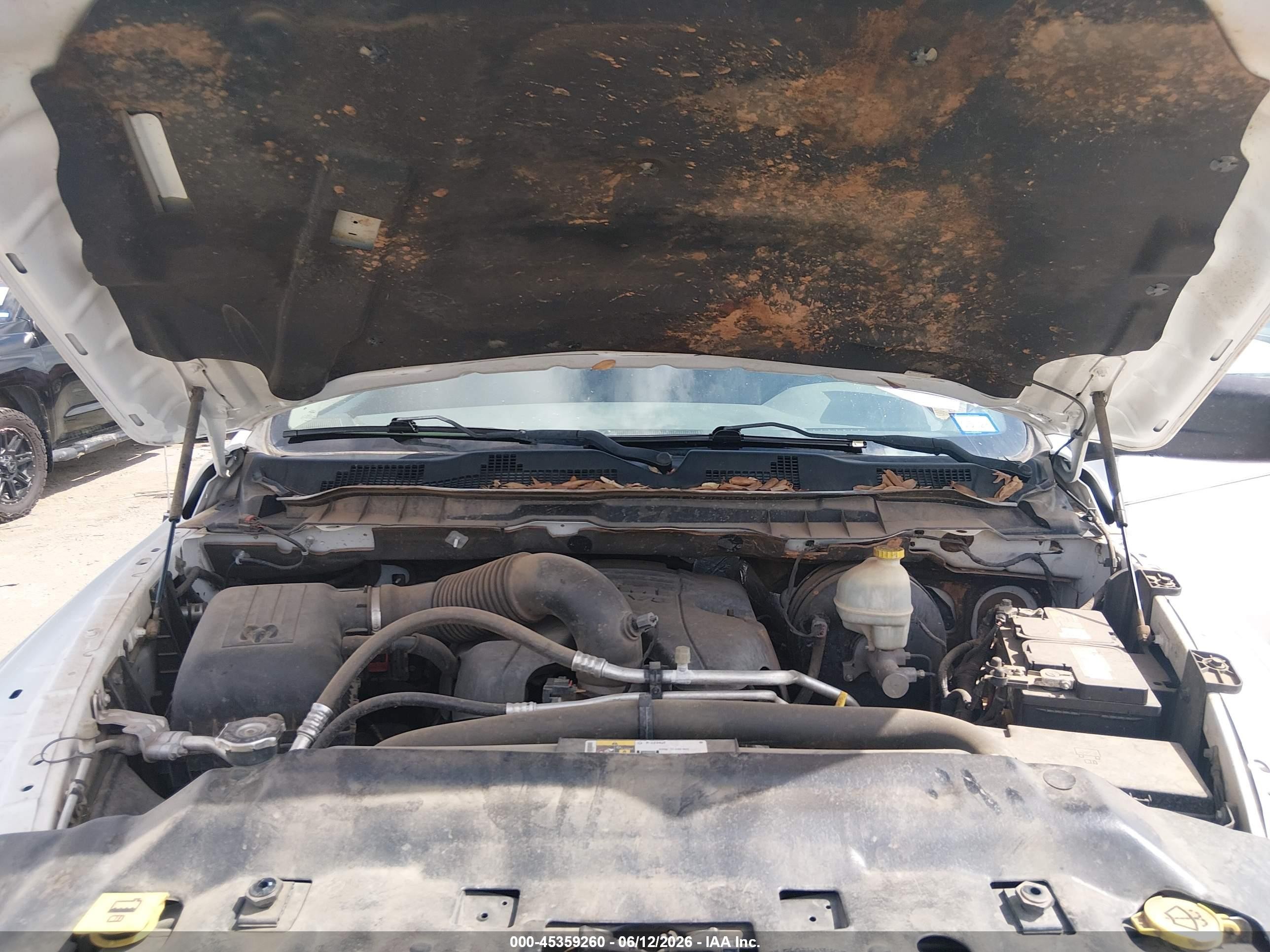 2015 Ram 1500 Slt Белый vin: 1C6RR6GT1FS607397