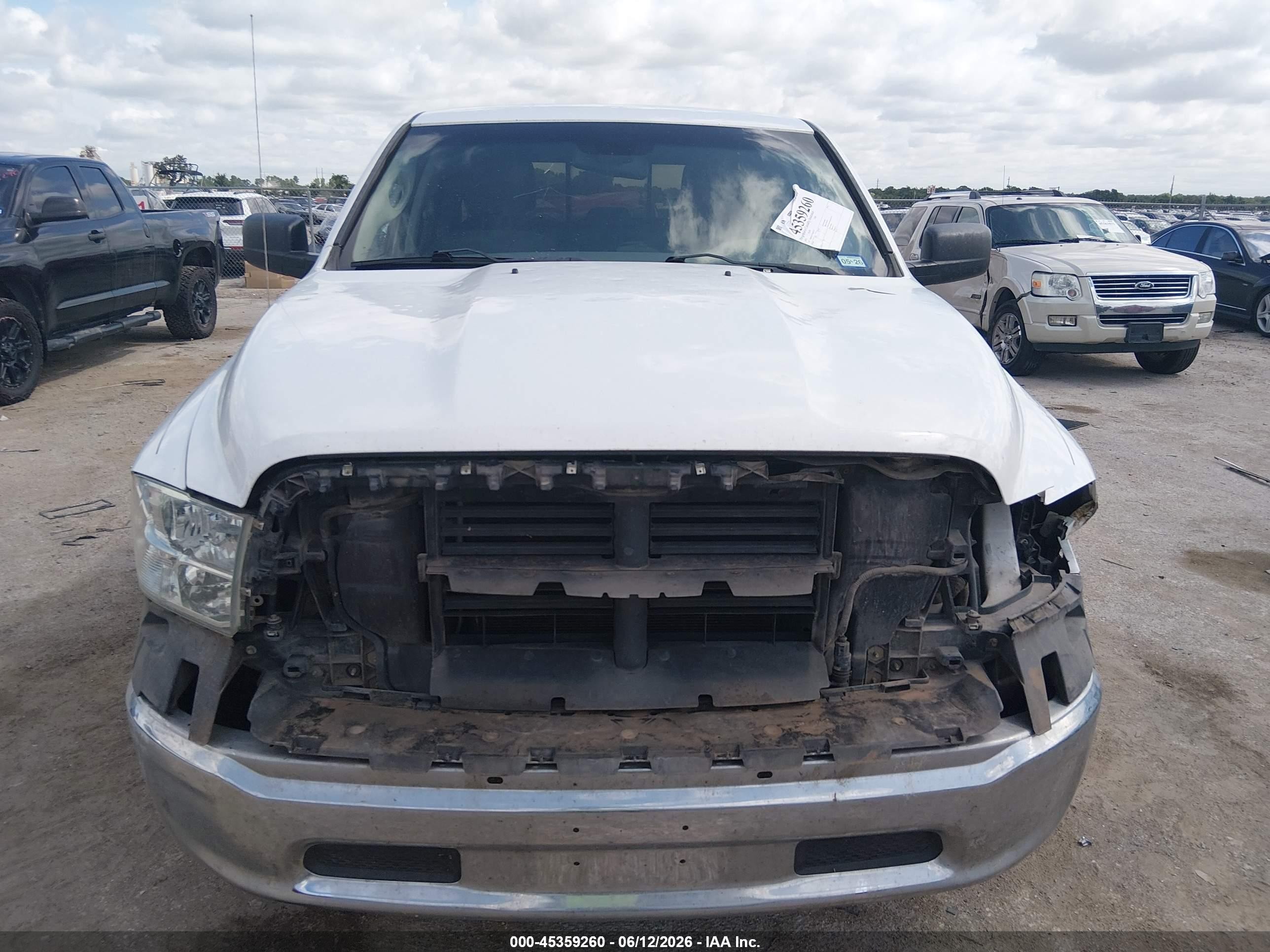 2015 Ram 1500 Slt Белый vin: 1C6RR6GT1FS607397