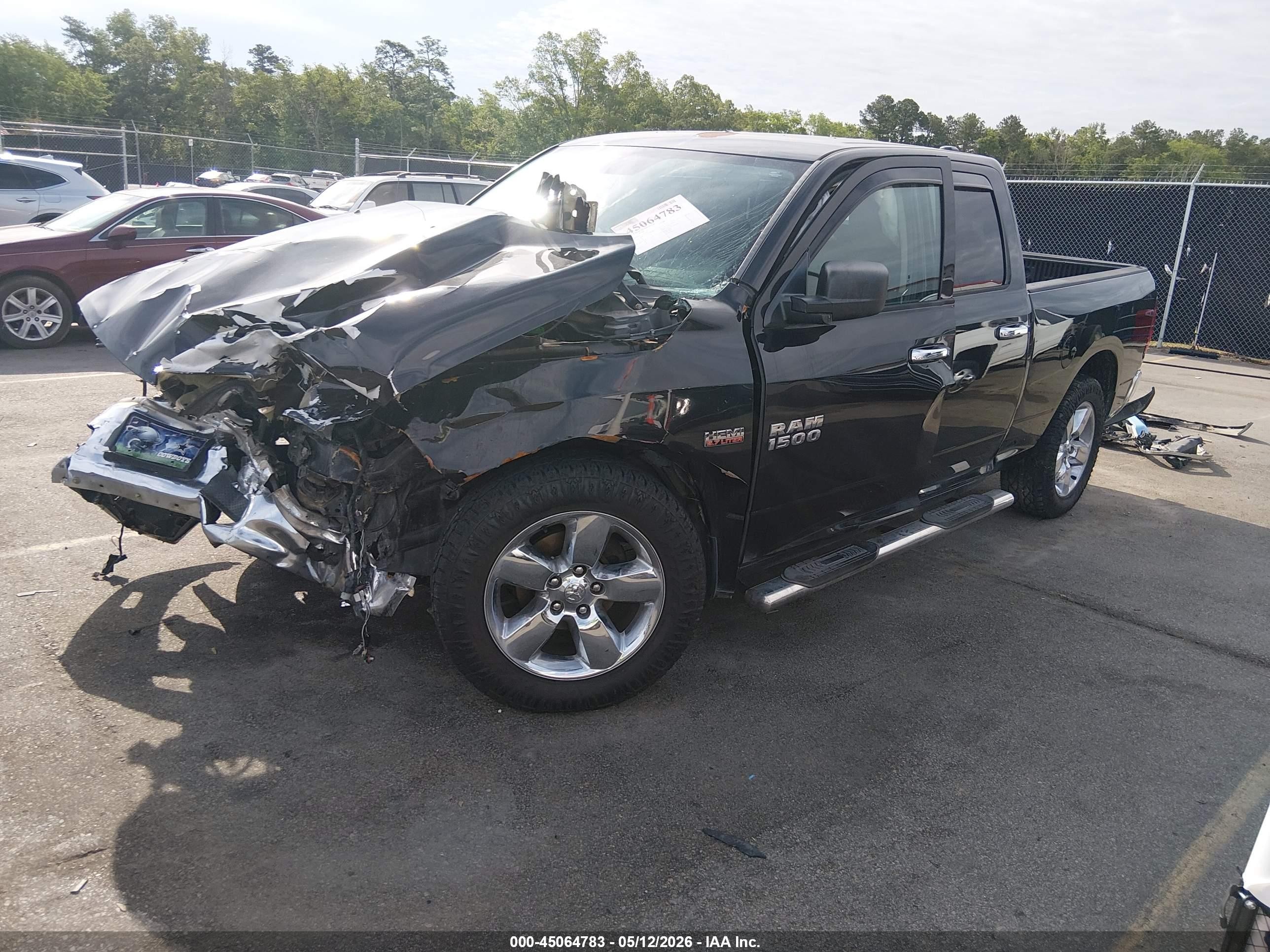 2015 Ram 1500 Black vin: 1C6RR6GT1FS754562