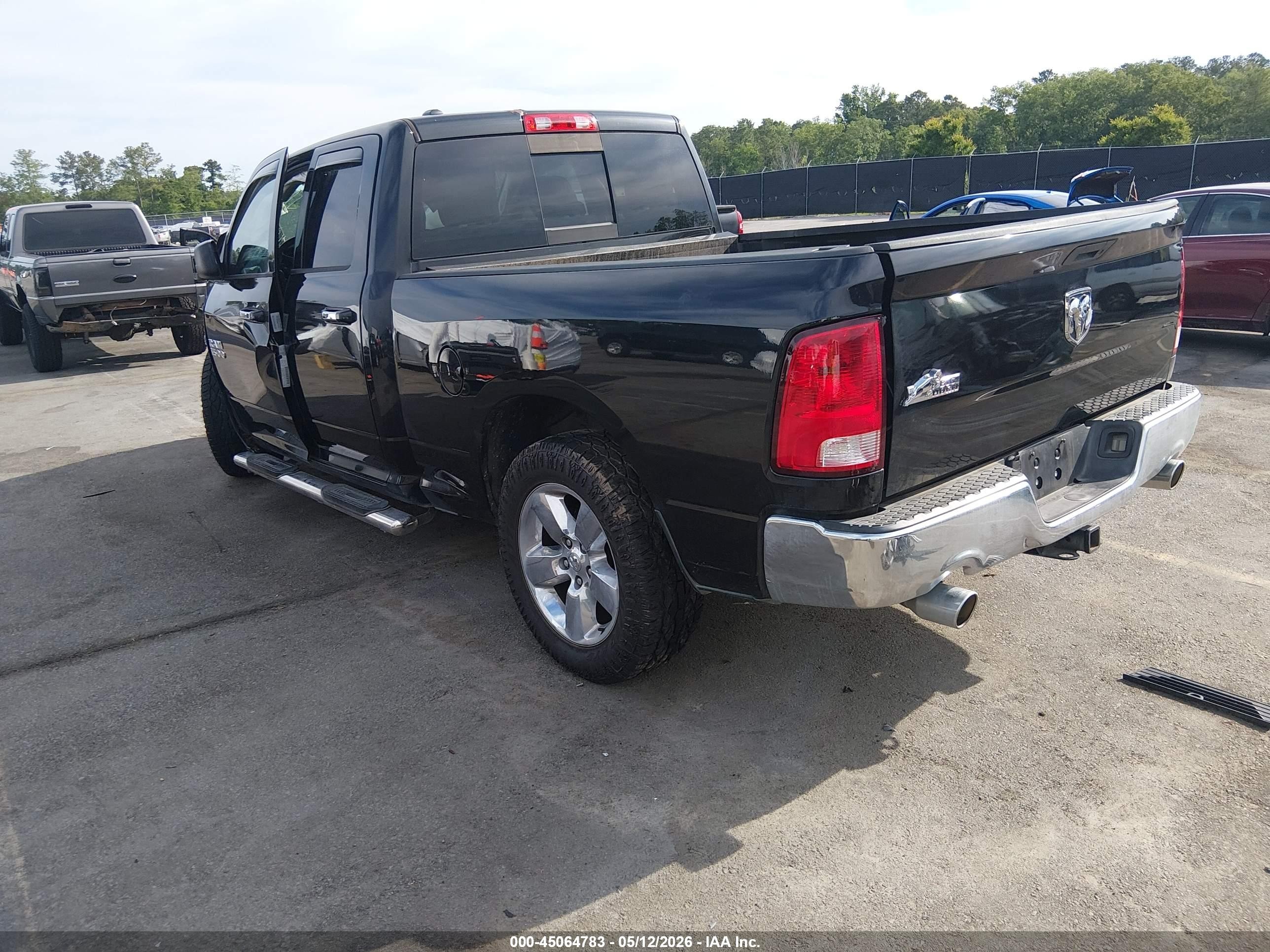 2015 Ram 1500 Black vin: 1C6RR6GT1FS754562