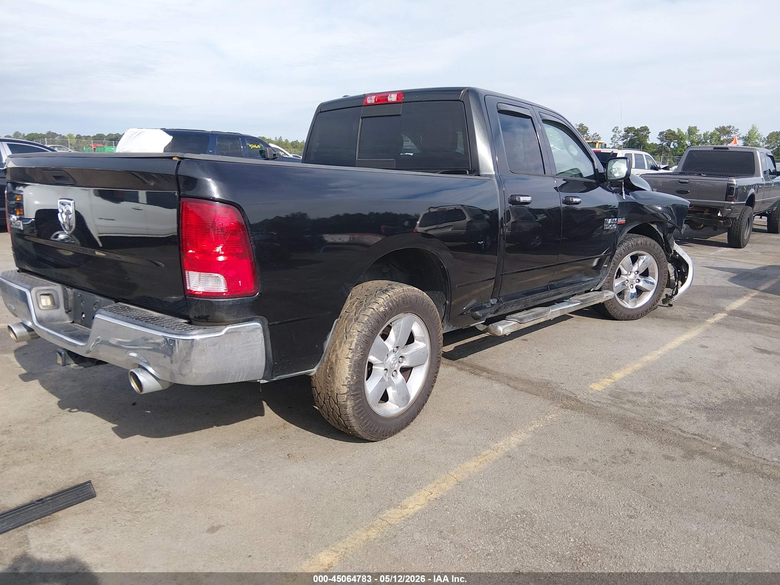 2015 Ram 1500 Black vin: 1C6RR6GT1FS754562