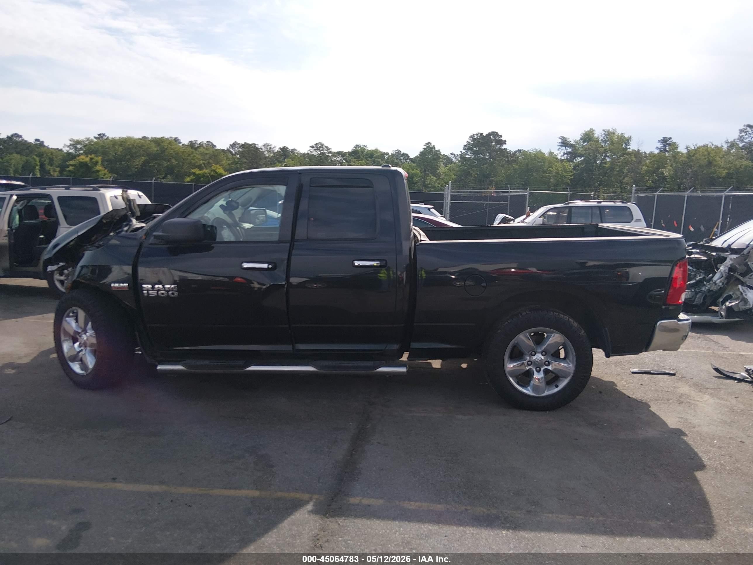 2015 Ram 1500 Black vin: 1C6RR6GT1FS754562