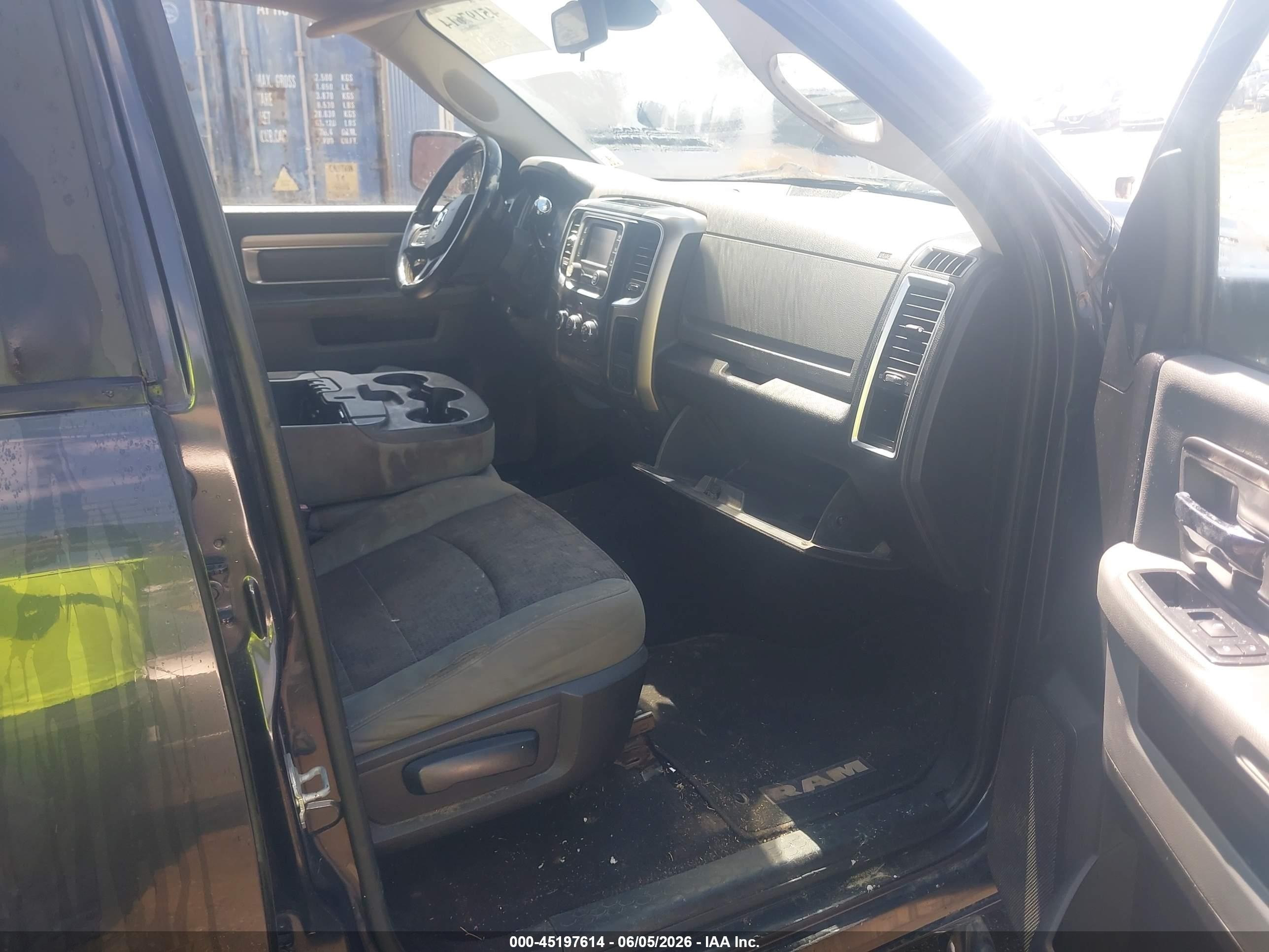 2013 Ram 1500 Big Horn Синий vin: 1C6RR6GT2DS693624