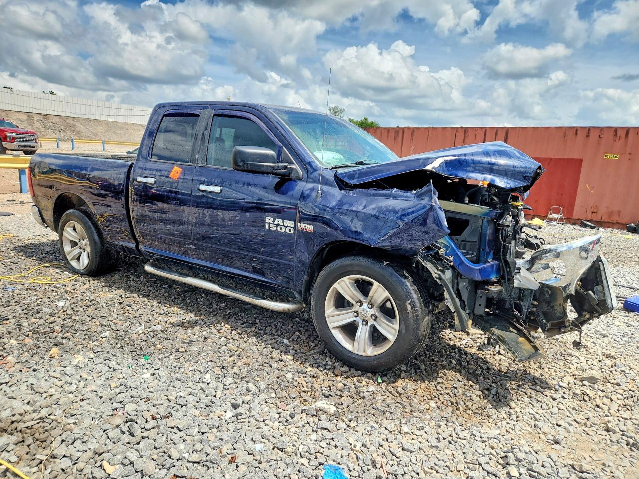 2014 Ram 1500 Slt Blue vin: 1C6RR6GT2ES264744