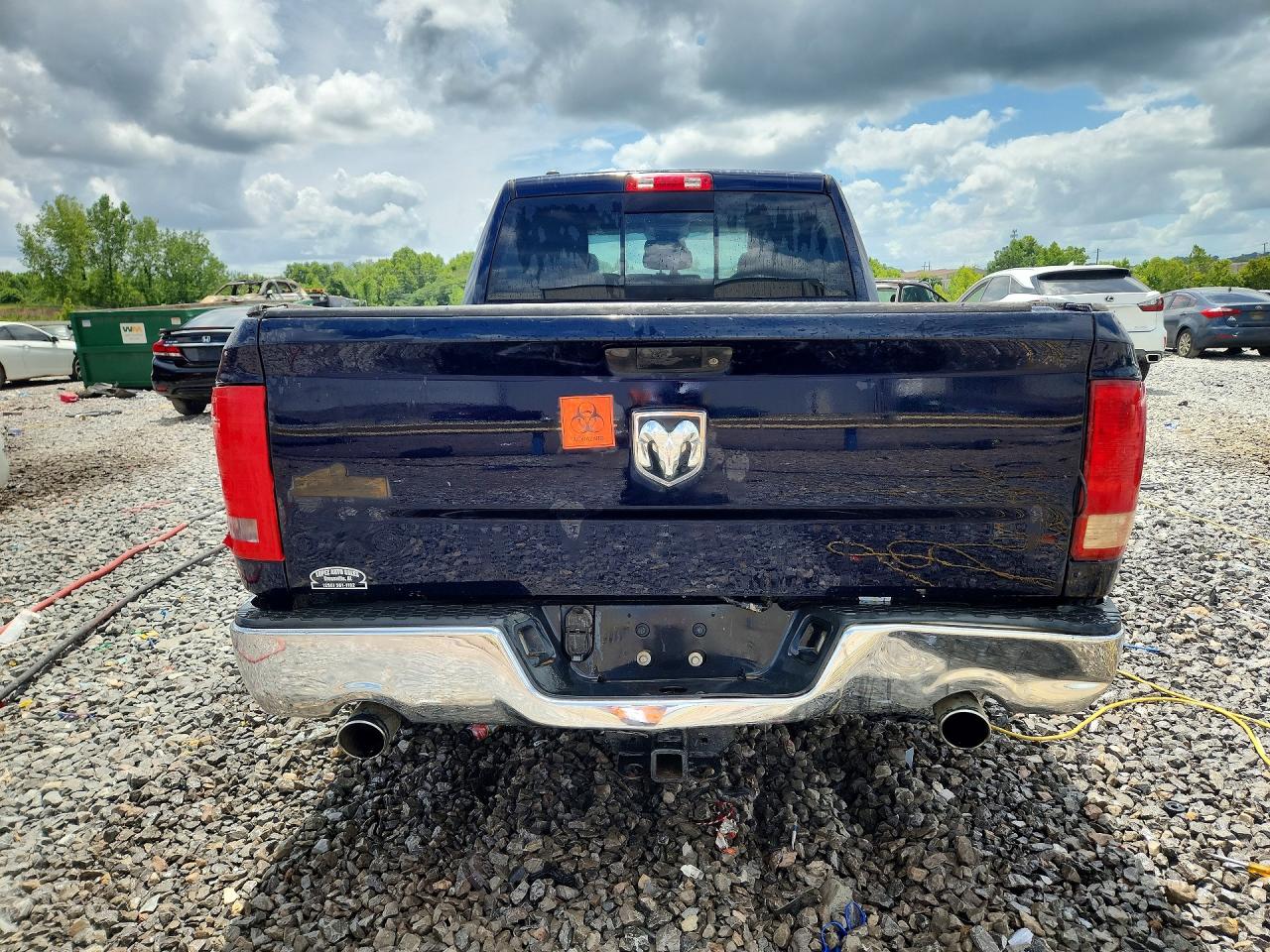 2014 Ram 1500 Slt Blue vin: 1C6RR6GT2ES264744