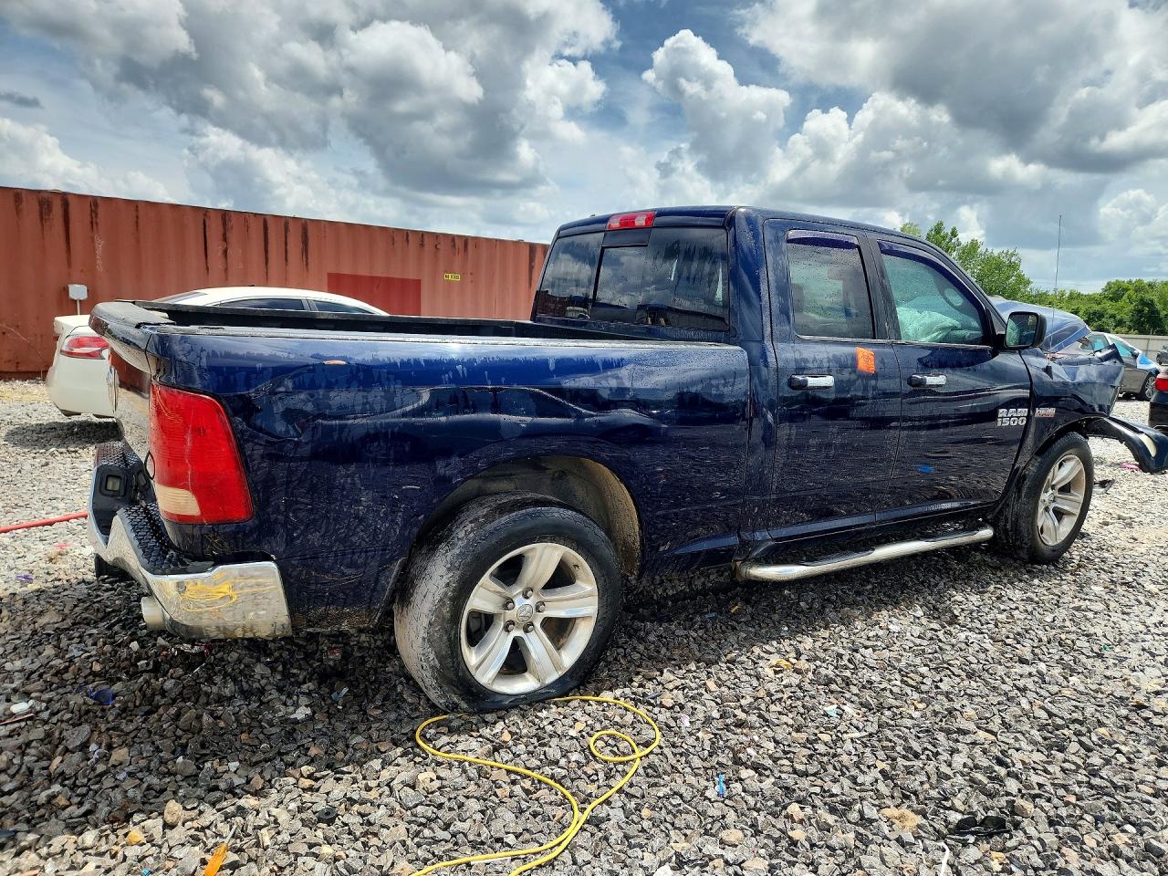 2014 Ram 1500 Slt Blue vin: 1C6RR6GT2ES264744