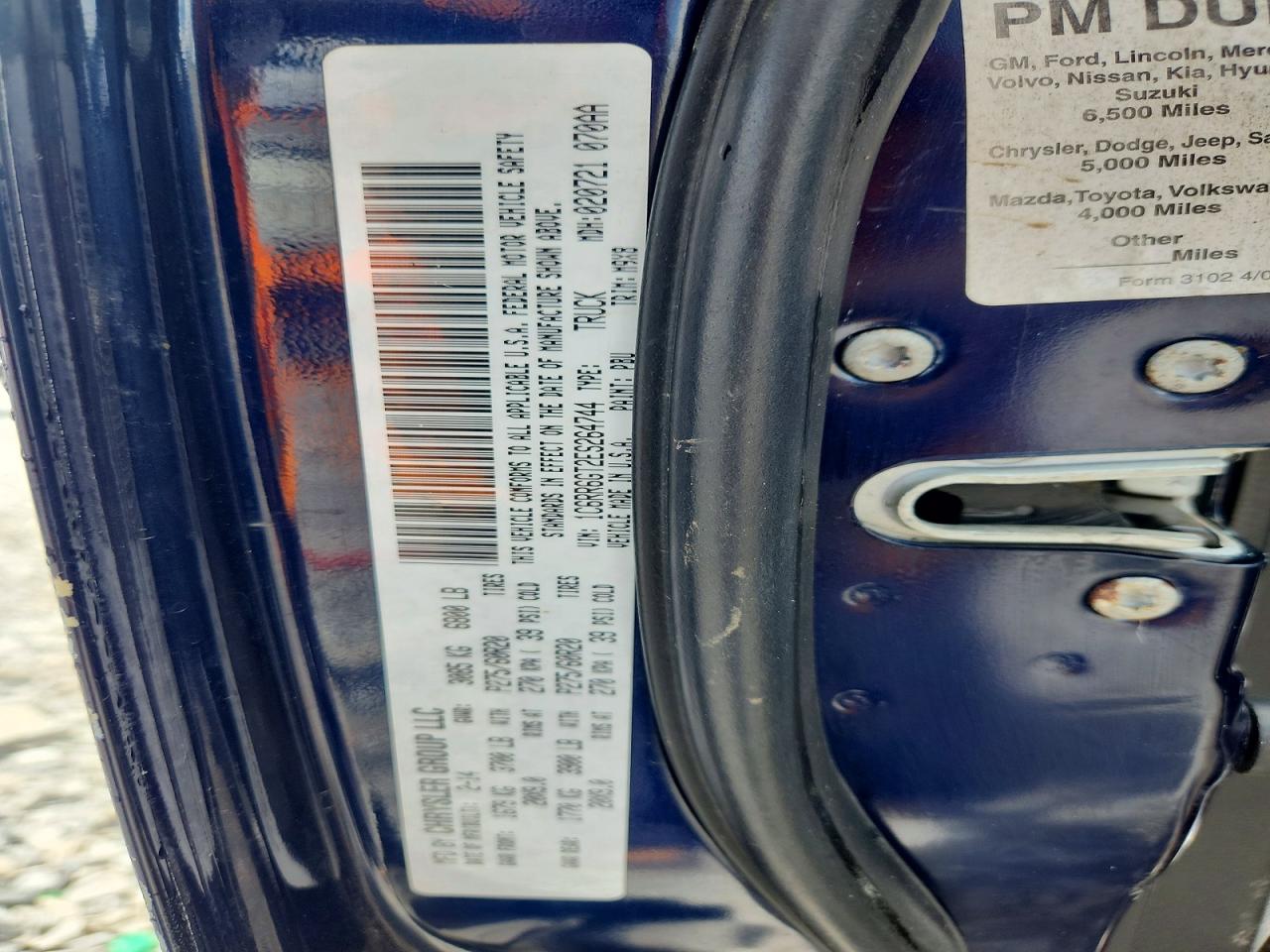 2014 Ram 1500 Slt Blue vin: 1C6RR6GT2ES264744