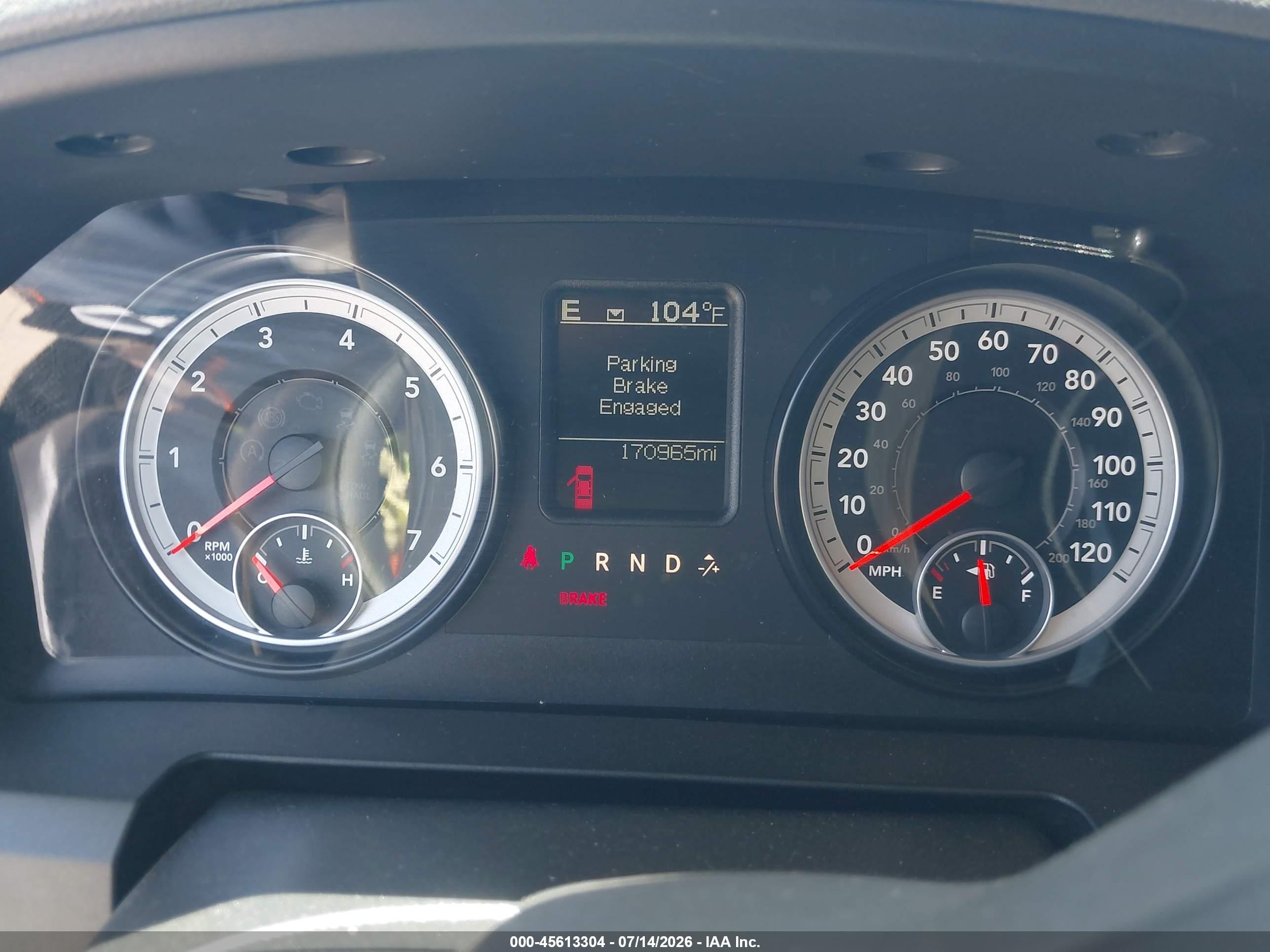 2014 Ram 1500 Big Horn Gray vin: 1C6RR6GT2ES278370