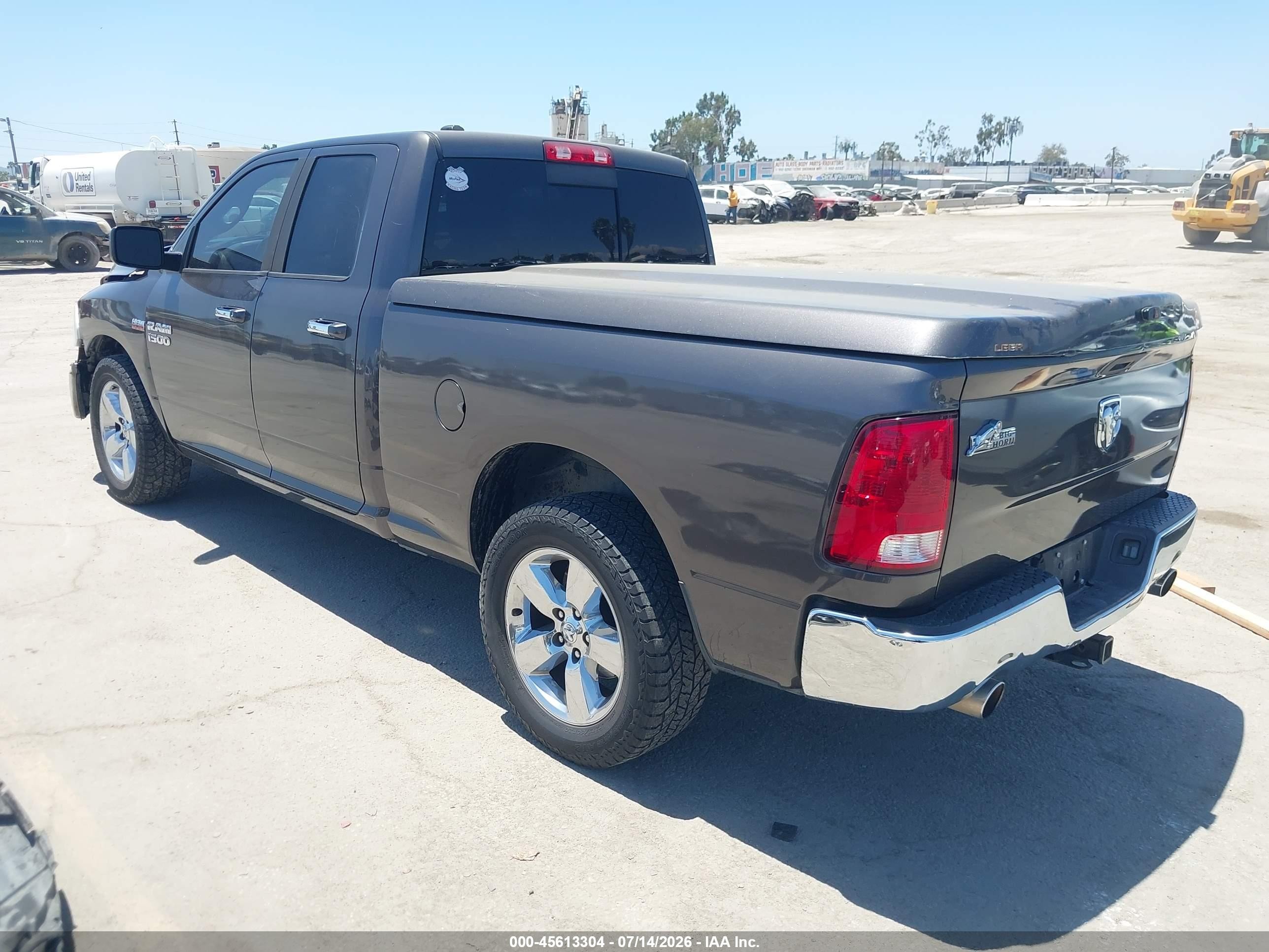 2014 Ram 1500 Big Horn Gray vin: 1C6RR6GT2ES278370