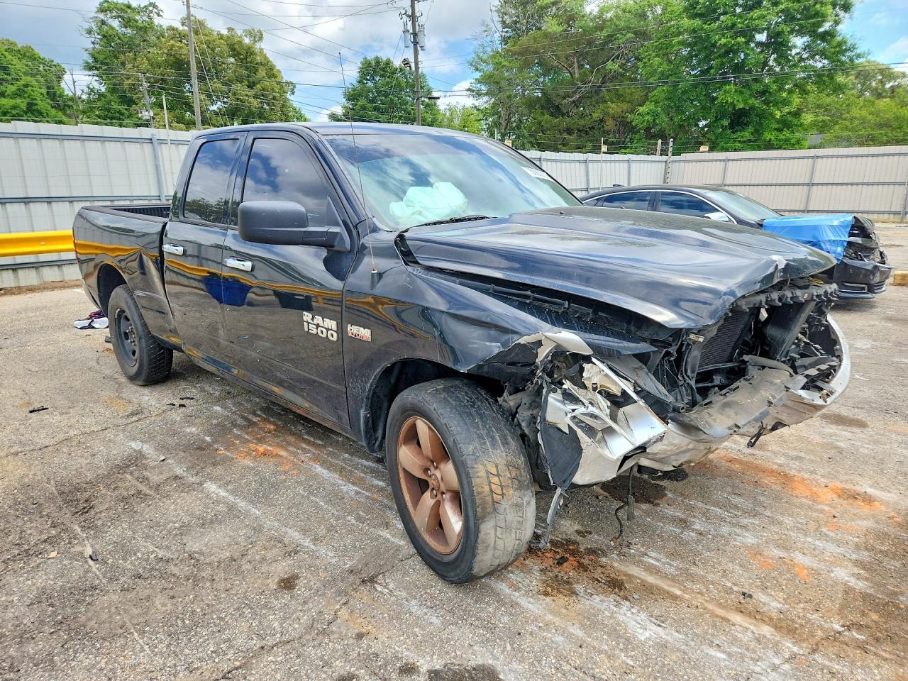 2014 Ram 1500 Slt Black vin: 1C6RR6GT2ES293421