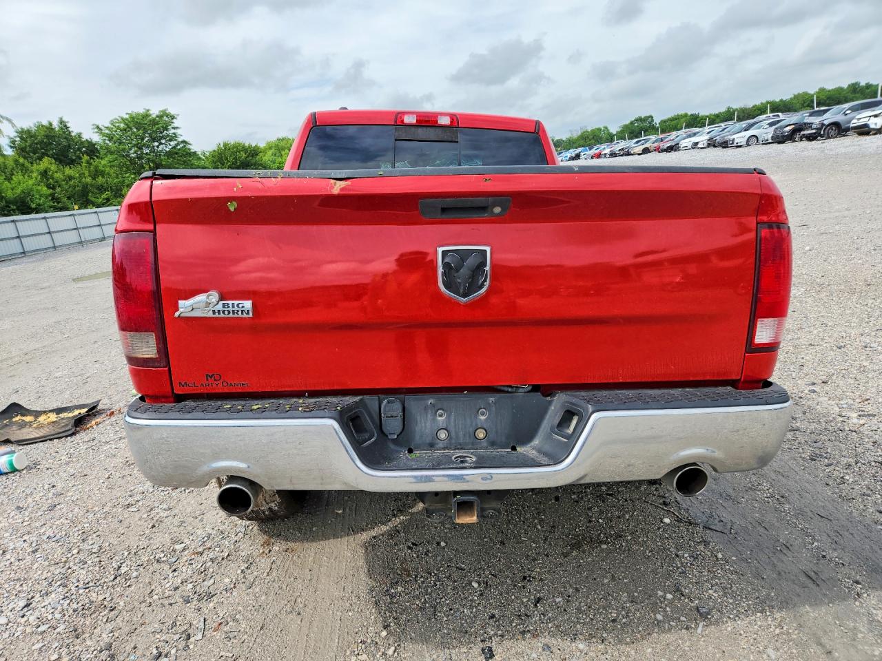 2015 Ram 1500 Slt Red vin: 1C6RR6GT2FS691892