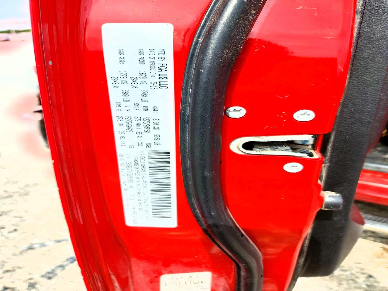 2015 Ram 1500 Slt Red vin: 1C6RR6GT2FS691892