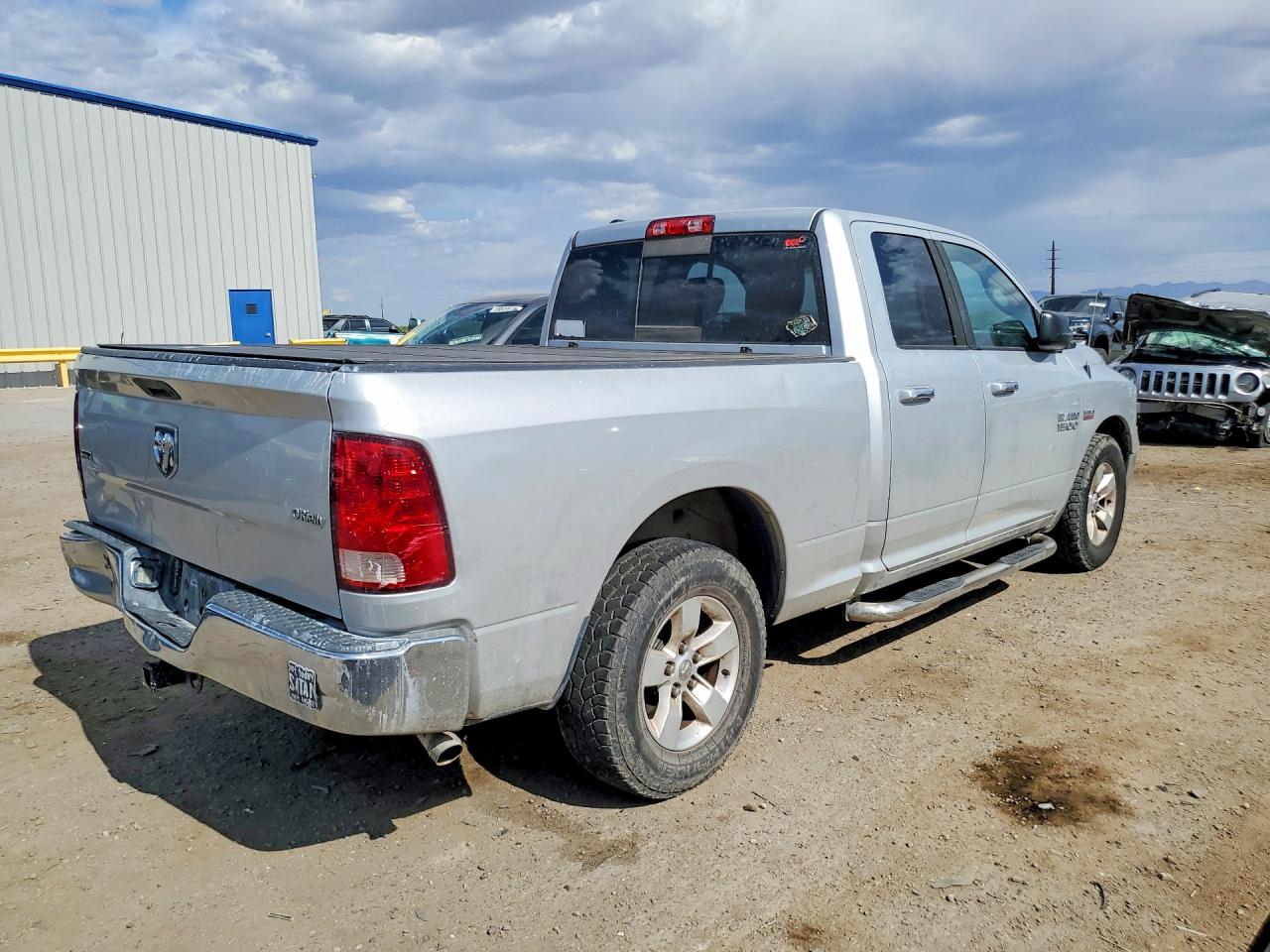 2014 Ram 1500 Slt Silver vin: 1C6RR6GT3ES478013