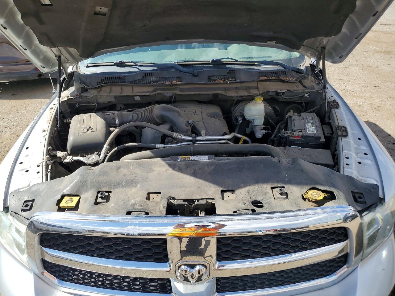 2014 Ram 1500 Slt Silver vin: 1C6RR6GT3ES478013