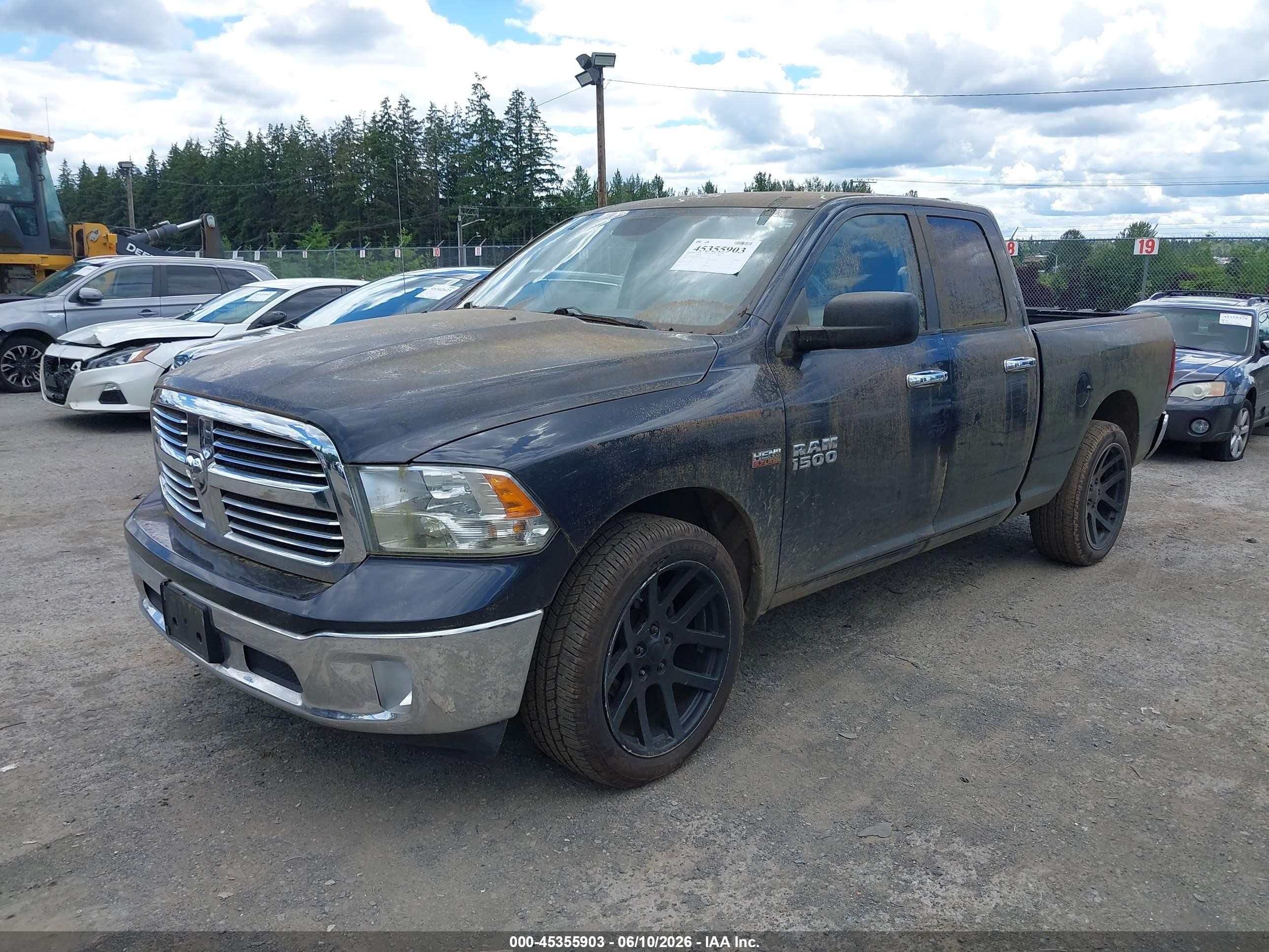 2015 Ram 1500 Gray vin: 1C6RR6GT3FS512274