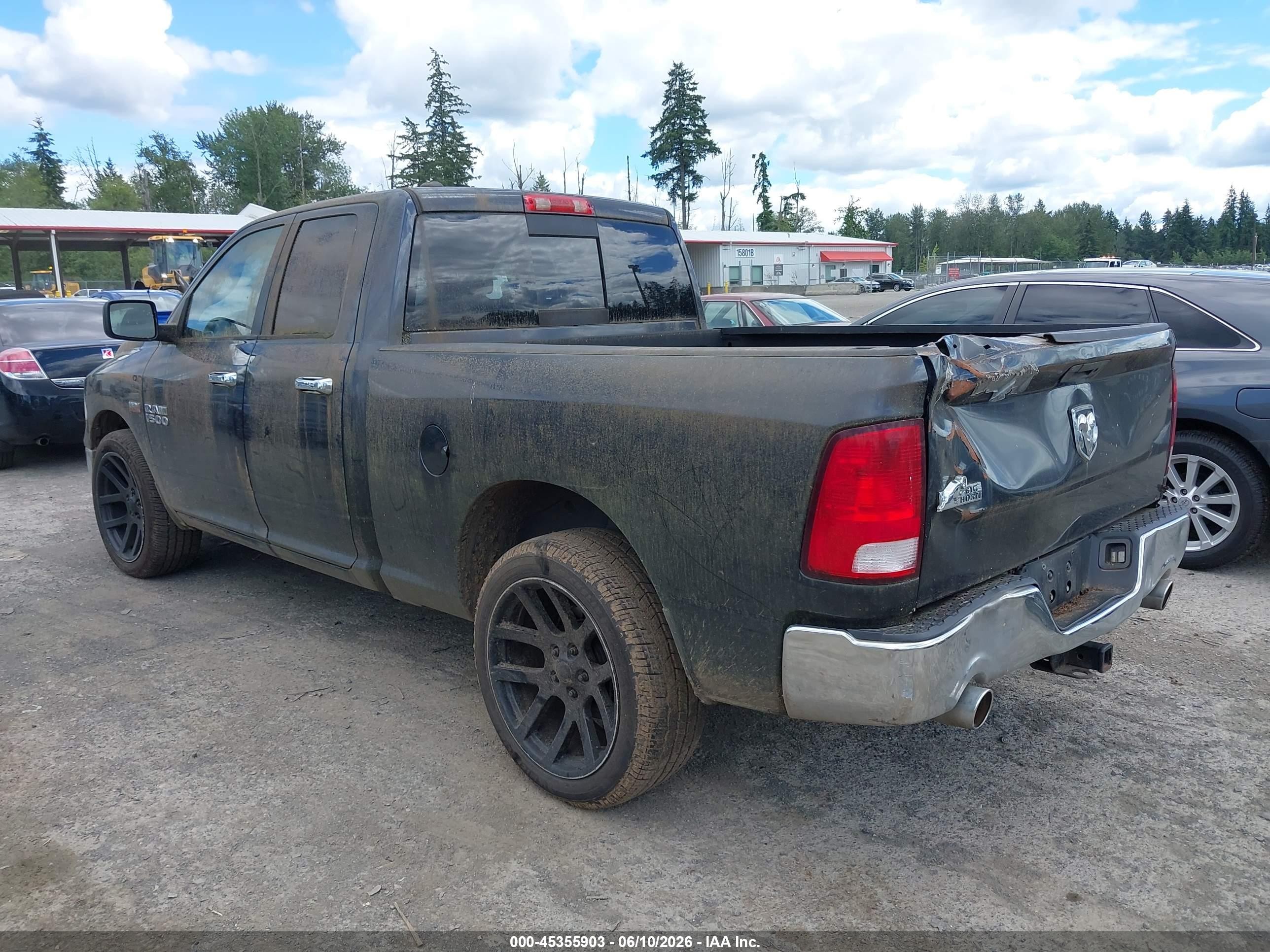 2015 Ram 1500 Gray vin: 1C6RR6GT3FS512274