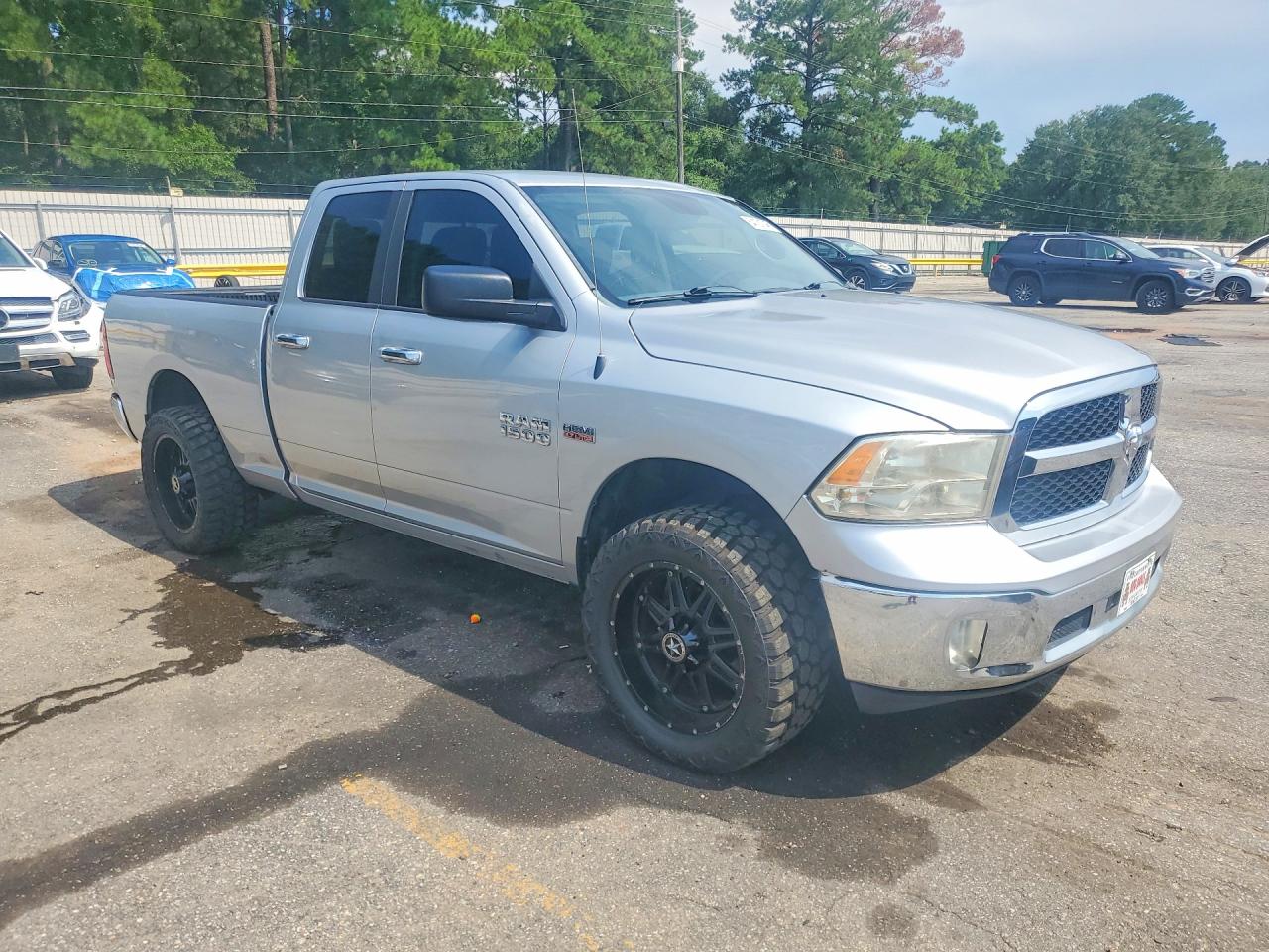 2015 Ram 1500 Slt Gray vin: 1C6RR6GT3FS581191