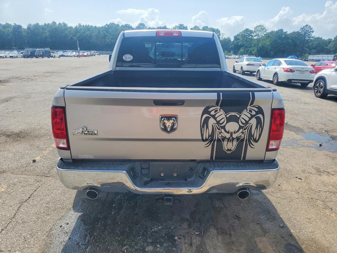 2015 Ram 1500 Slt Gray vin: 1C6RR6GT3FS581191