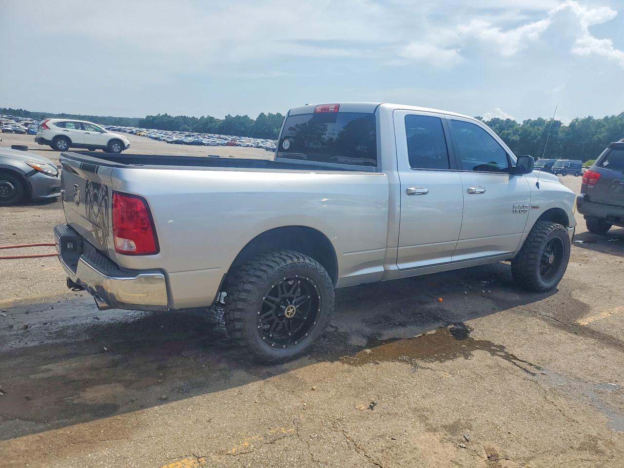 2015 Ram 1500 Slt Gray vin: 1C6RR6GT3FS581191