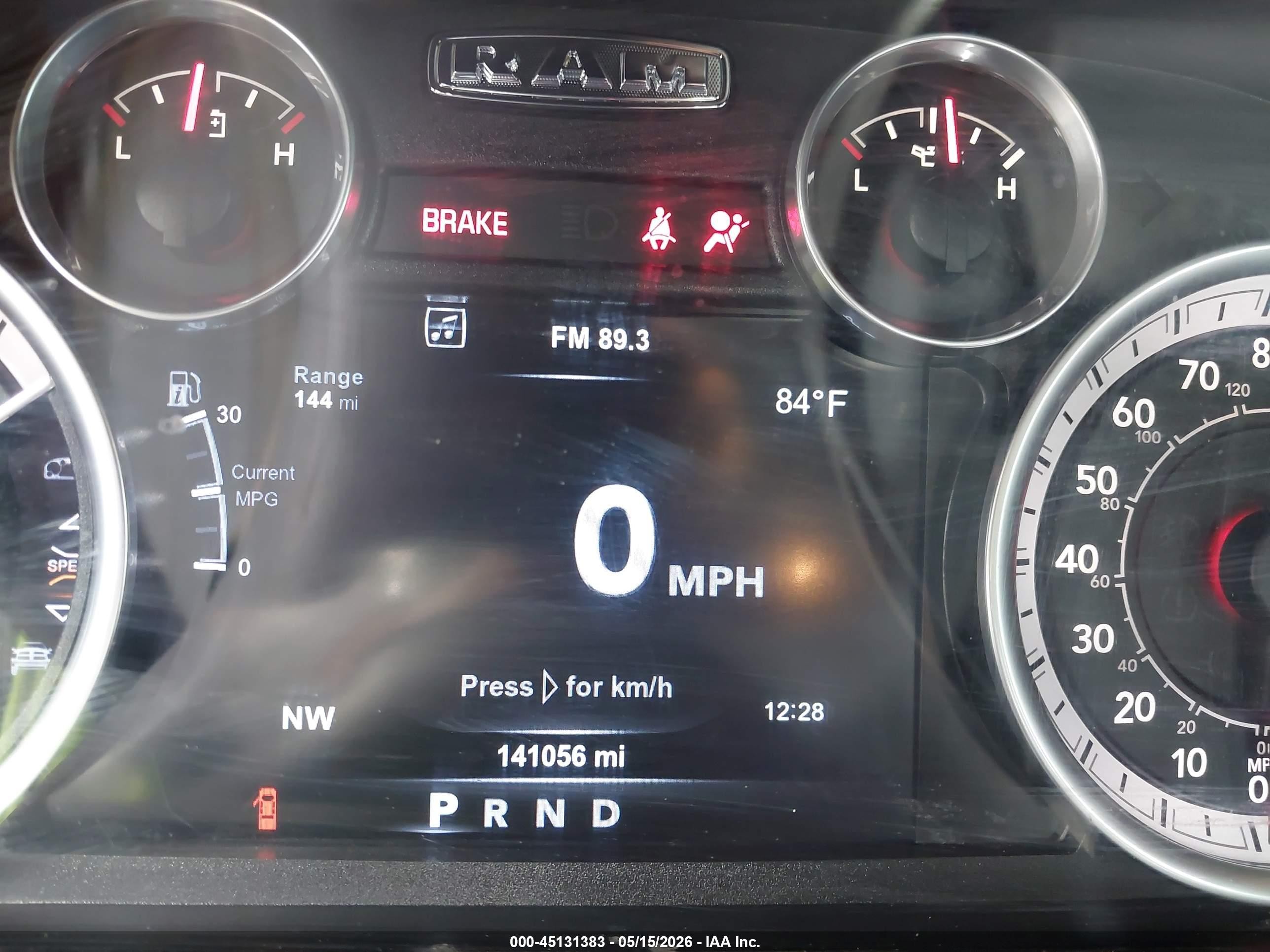 2015 Ram 1500 Big Horn White vin: 1C6RR6GT3FS784842