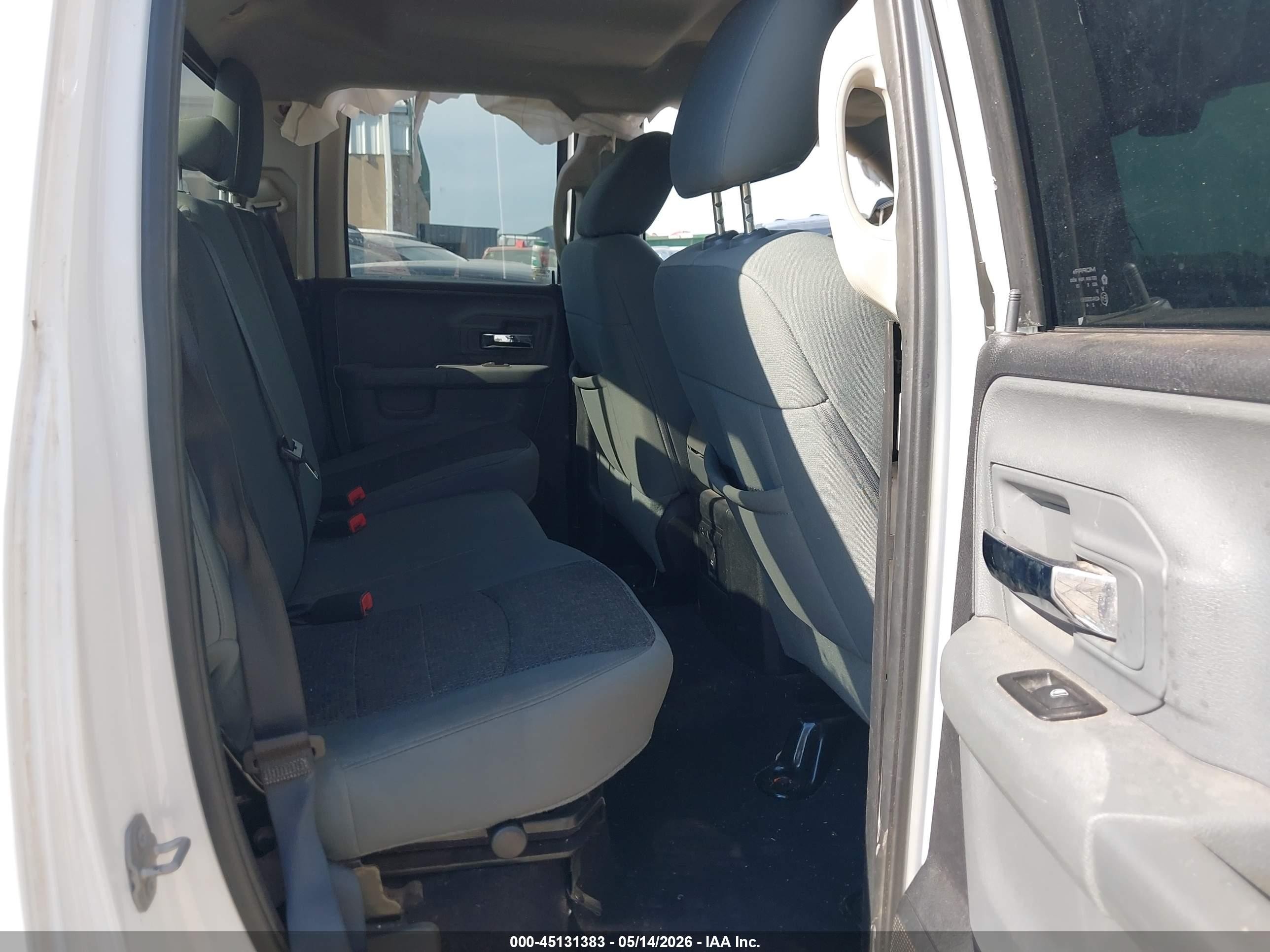 2015 Ram 1500 Big Horn White vin: 1C6RR6GT3FS784842
