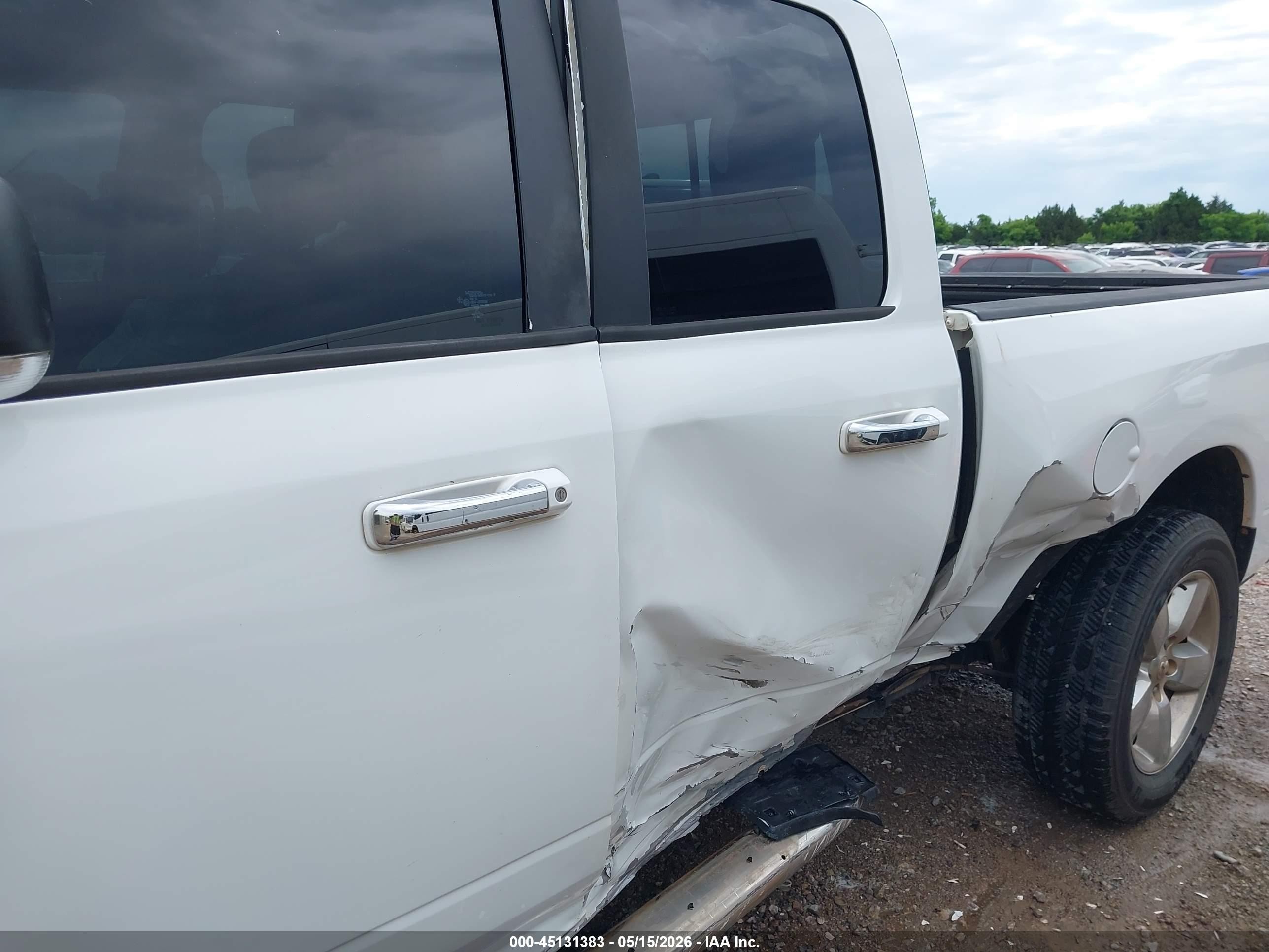 2015 Ram 1500 Big Horn White vin: 1C6RR6GT3FS784842