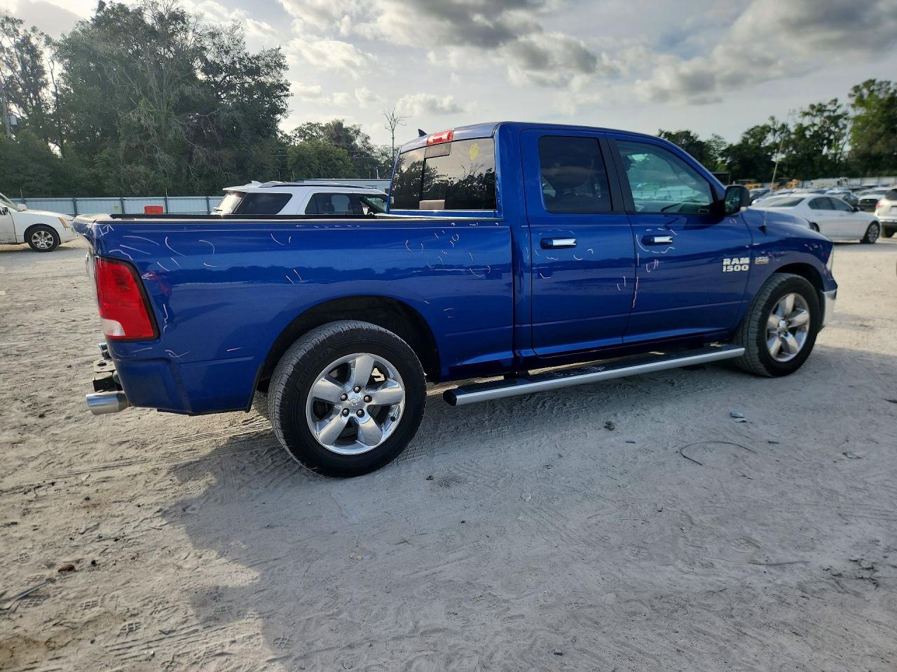 2016 Ram 1500 Slt Blue vin: 1C6RR6GT3GS348400