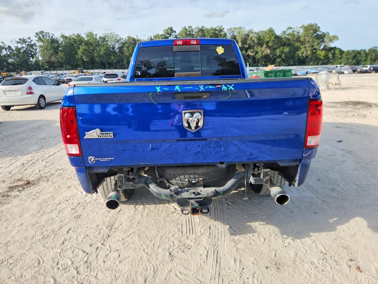 2016 Ram 1500 Slt Blue vin: 1C6RR6GT3GS348400