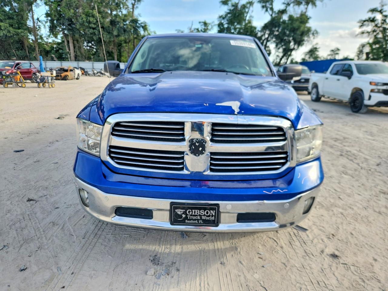 2016 Ram 1500 Slt Blue vin: 1C6RR6GT3GS348400